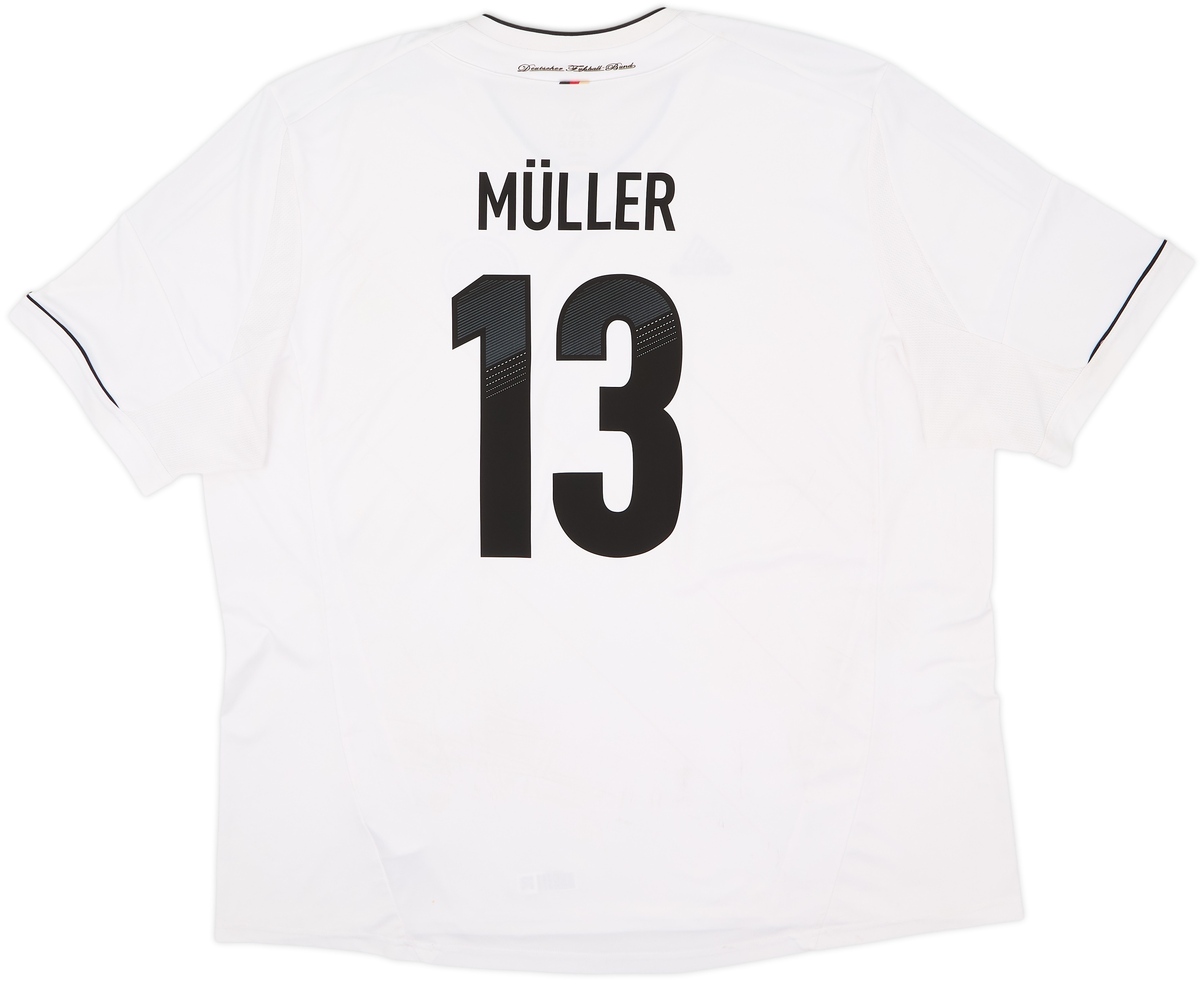 2012-13 Germany Home Shirt Muller #13 - 6/10 - (3XL)