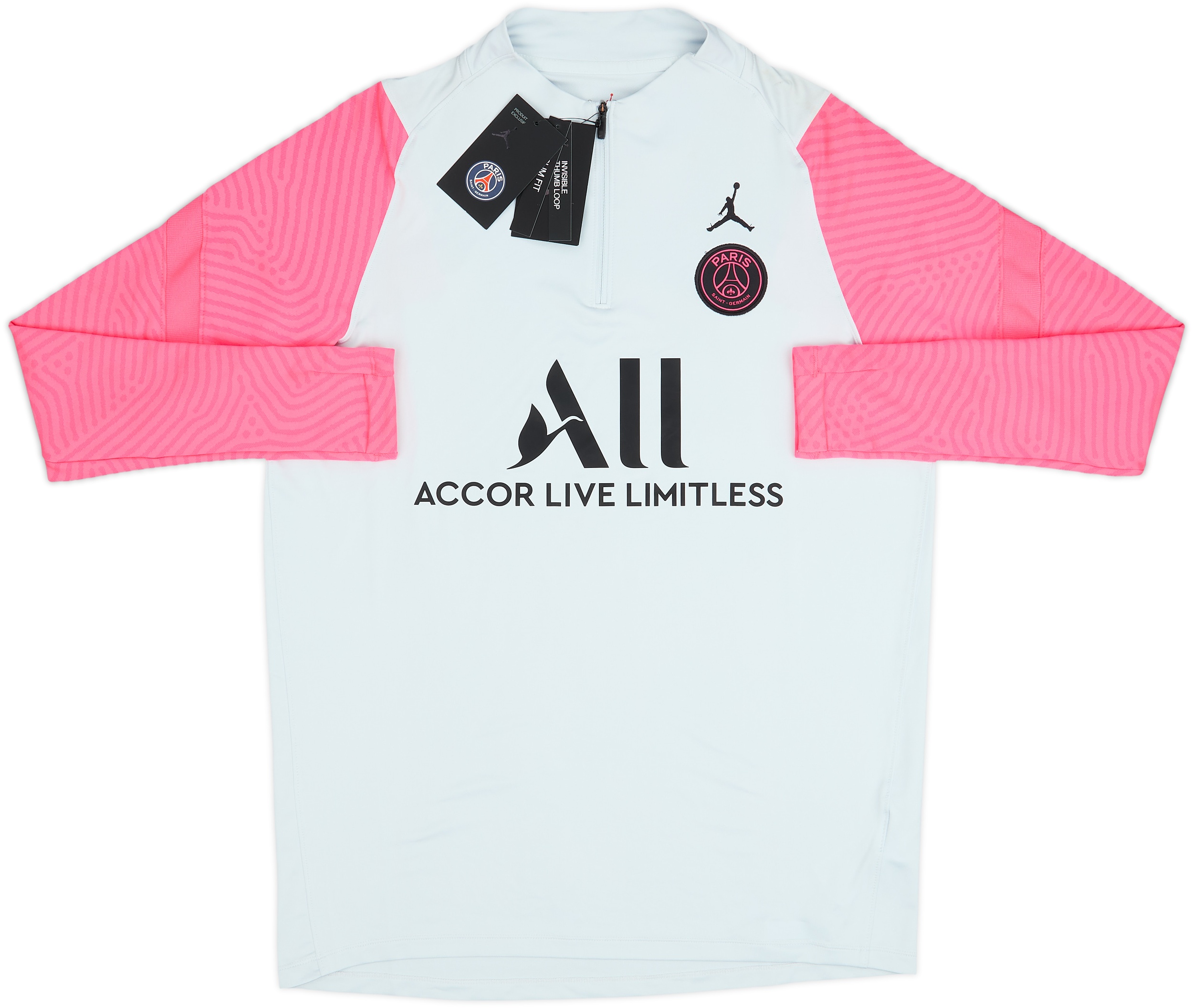 Jordan Paris Saint-Germain ジャージ L 2020-21 Paris Saint-Germain x Air Jordan 1/4 Zip Training Top (L)
