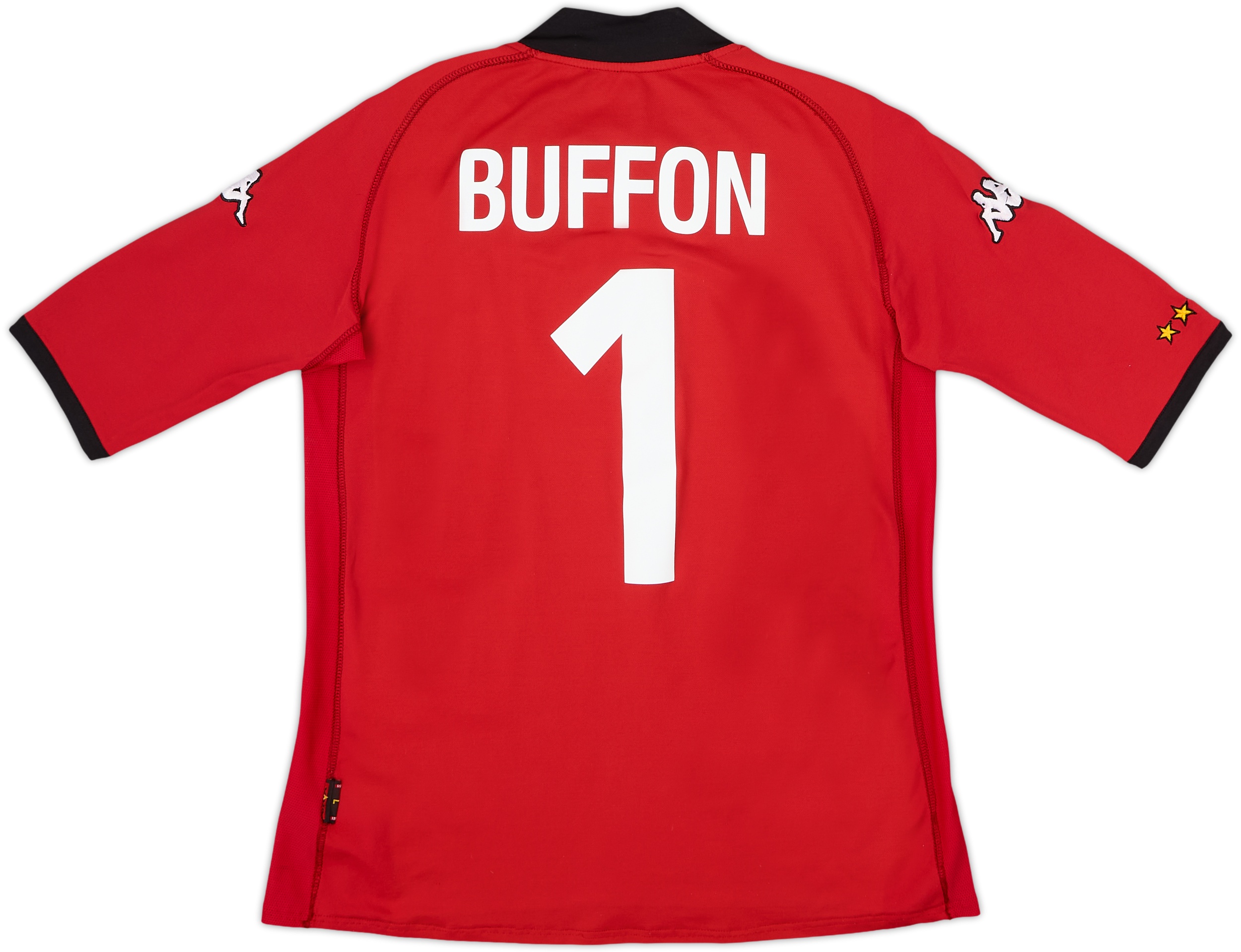 2002 Italy GK Shirt Buffon #1 - 8/10 - (L)
