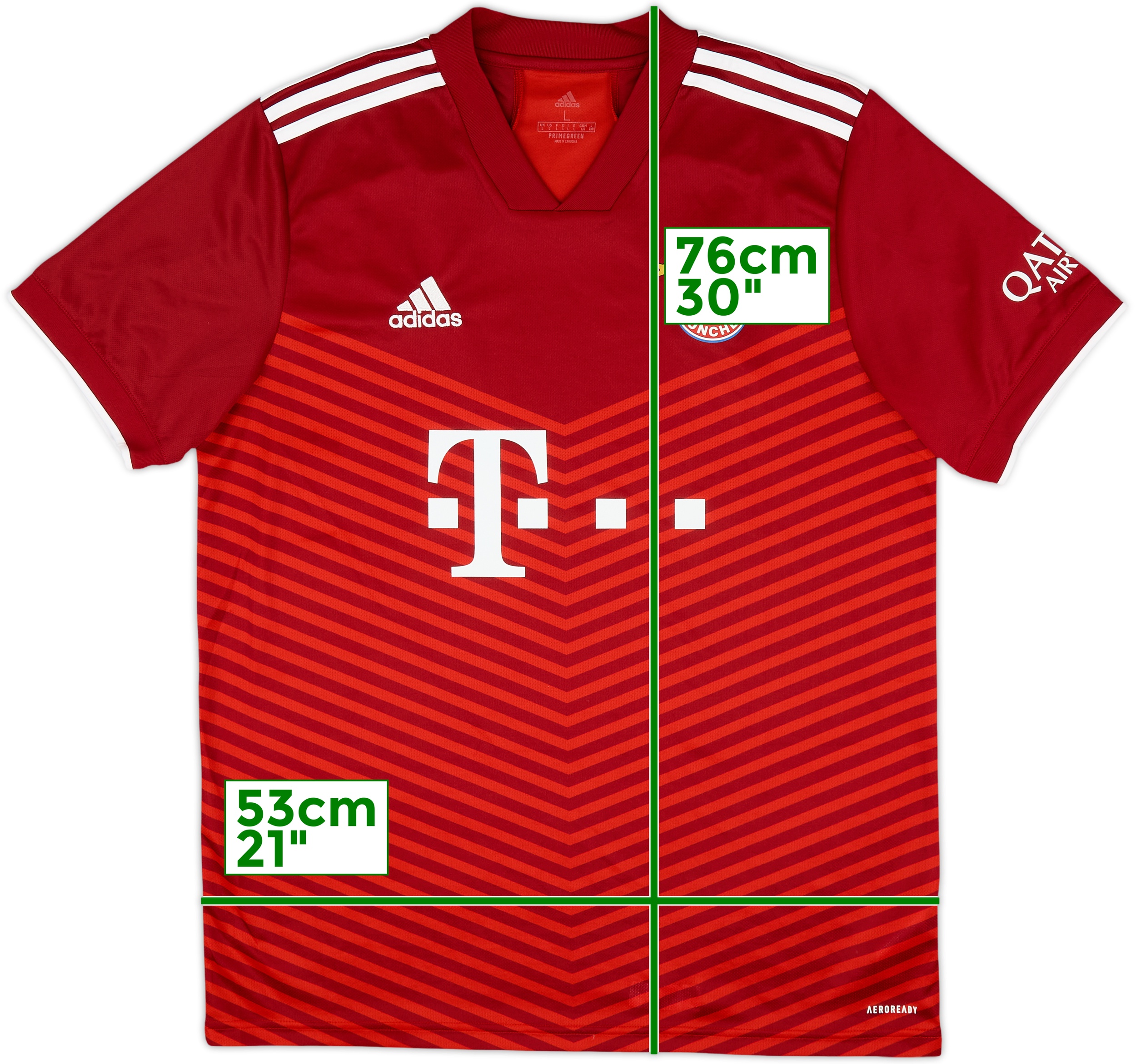 2021-22 Bayern Munich Home Shirt - 5/10 - (L)