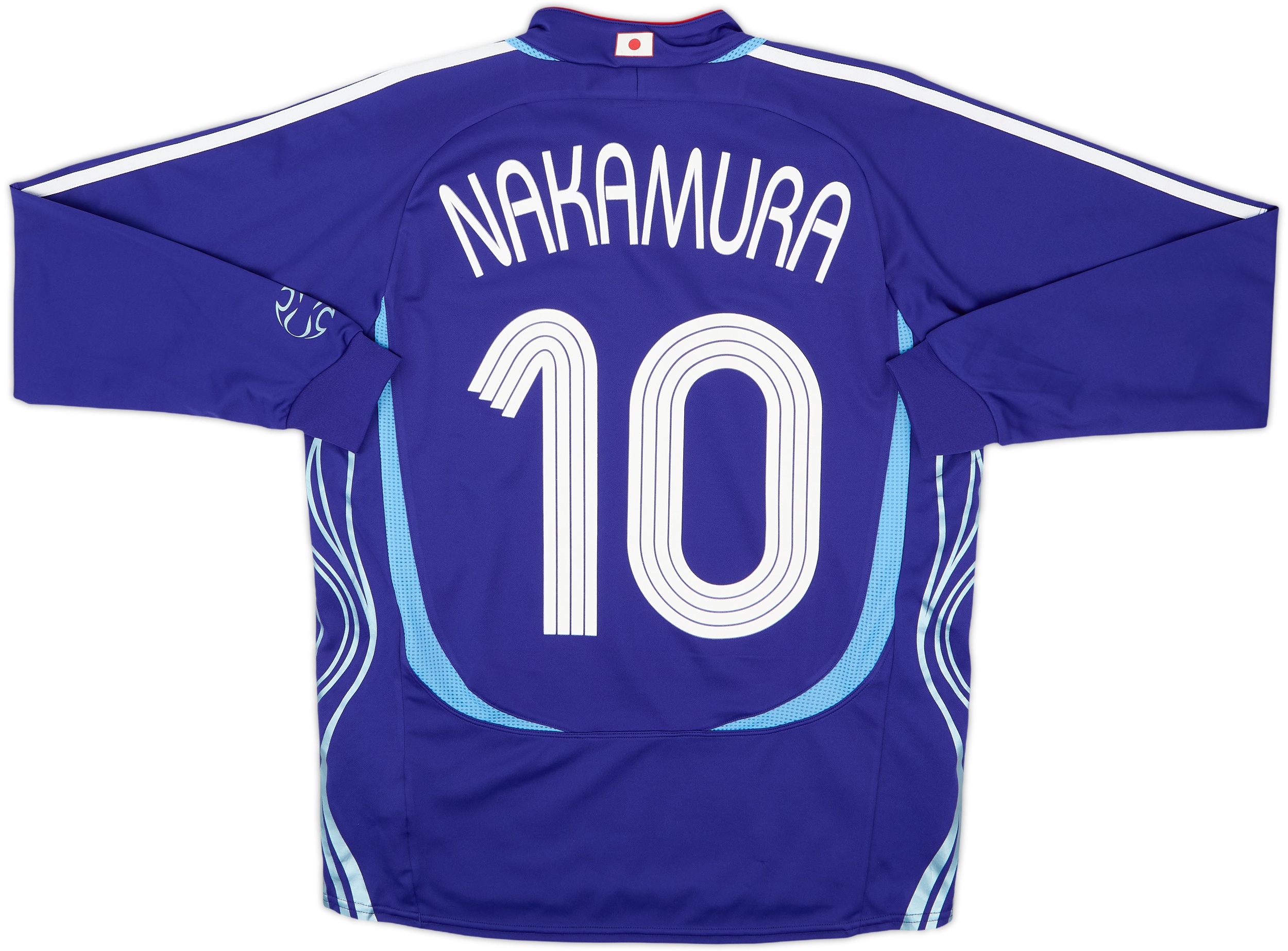 2006-08 Japan Home L/S Shirt Nakamura #10 - 7/10 - (XS)