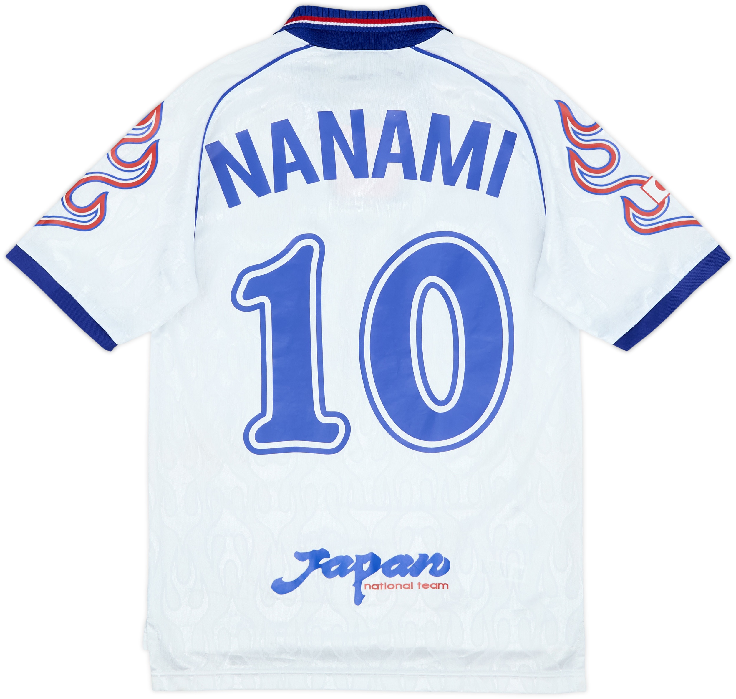 asics サッカー日本代表ユニフォームNANAMI 10 1998 Japan Away Shirt Nanami #10 - 8/10 - (S)