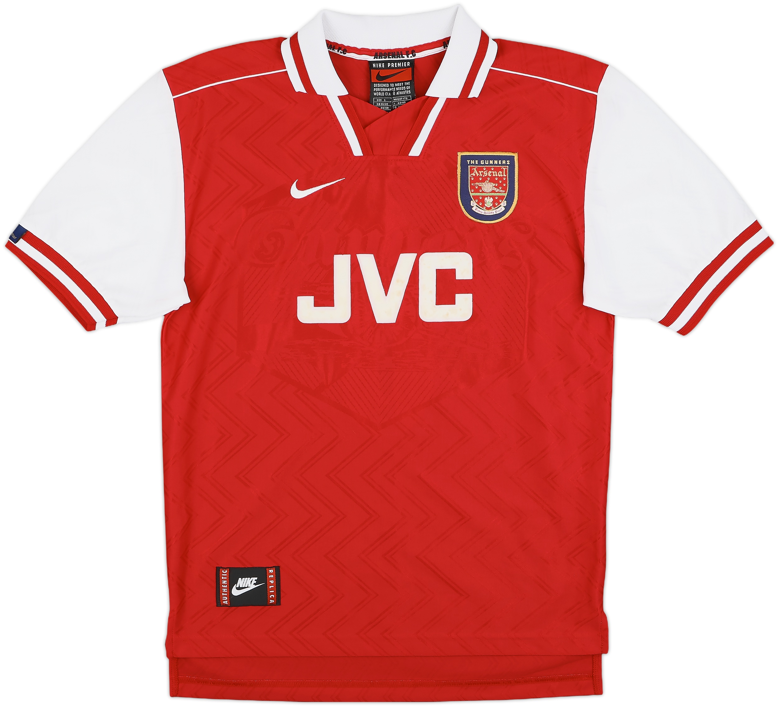 Nike Arsenal JVCロゴ 96-98 サイズM表記 290425516616-