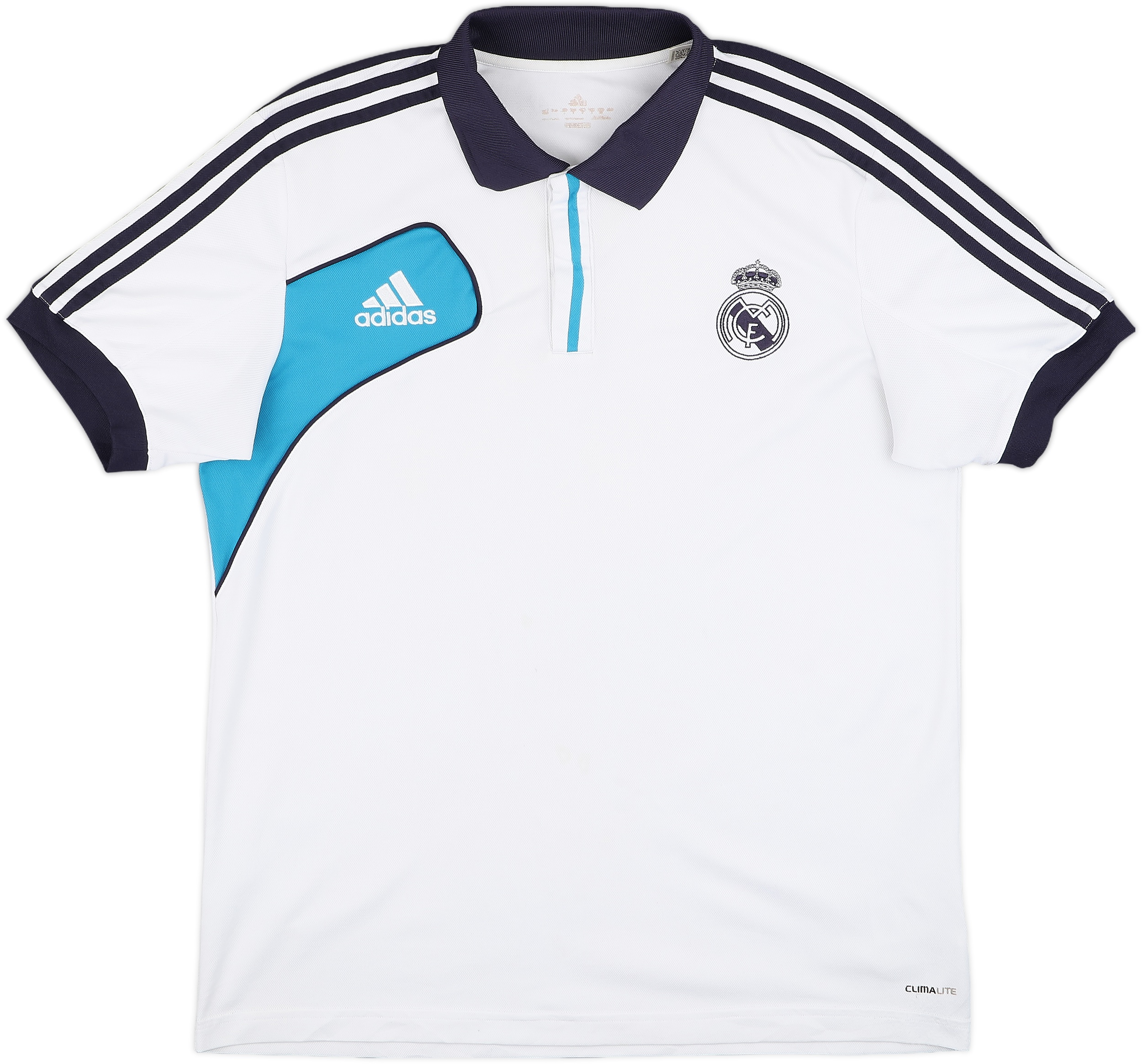 2012-13 Real Madrid adidas Polo Shirt - 6/10 - (M)