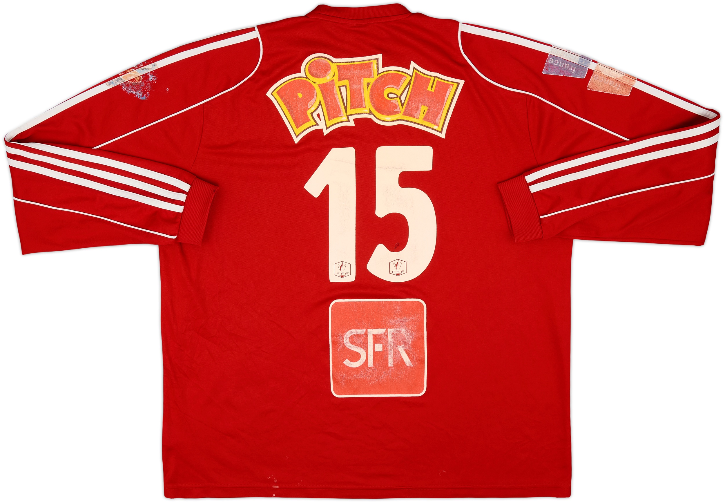 2007-08 Coupe de France L/S Shirt #15 - 7/10 - (XL)