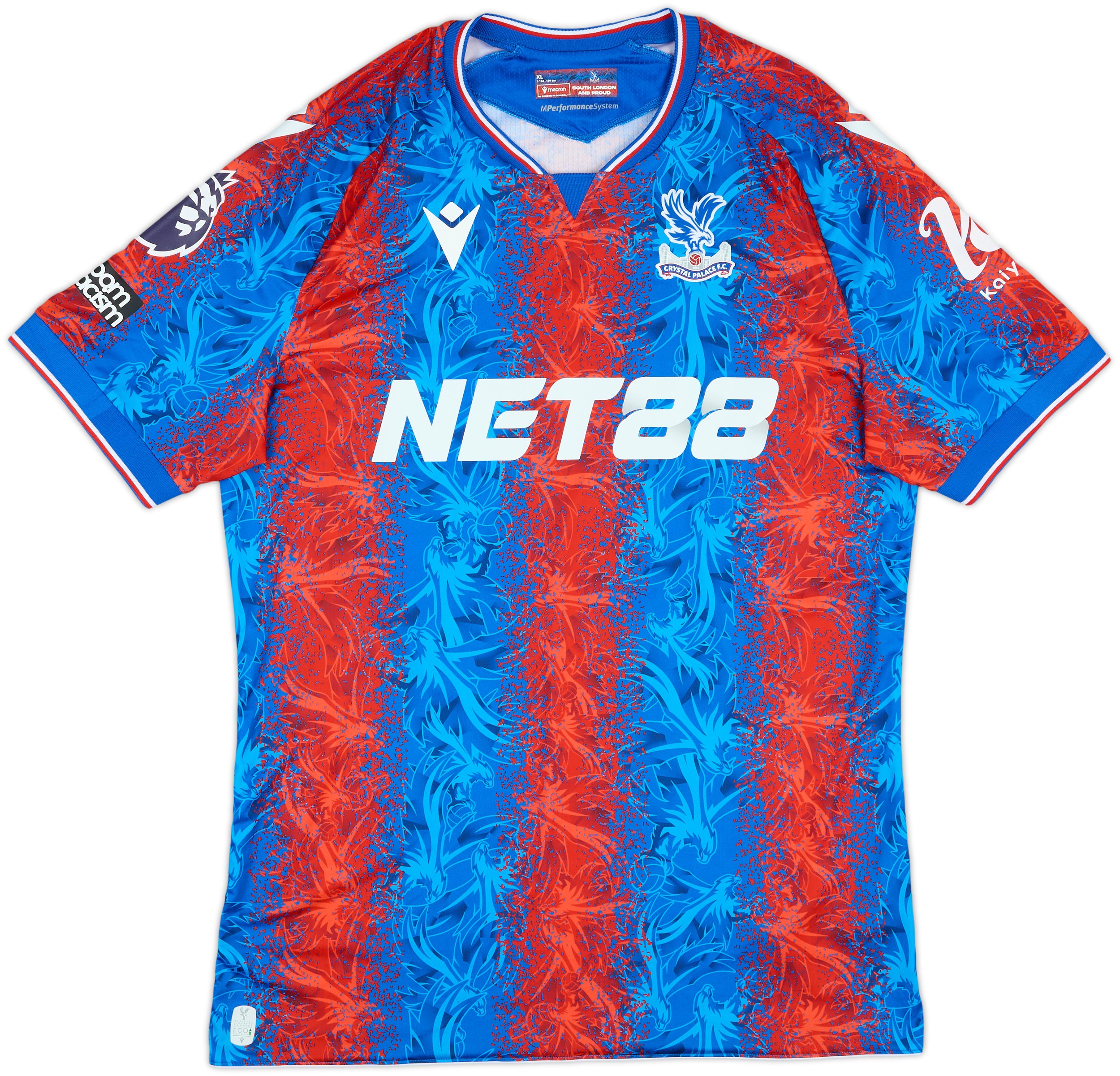24-25 クリスタル・パレス 5番 ラクロワ ホーム ジャージ 2024-25 Crystal Palace Match Issue Home Shirt Lacroix #5