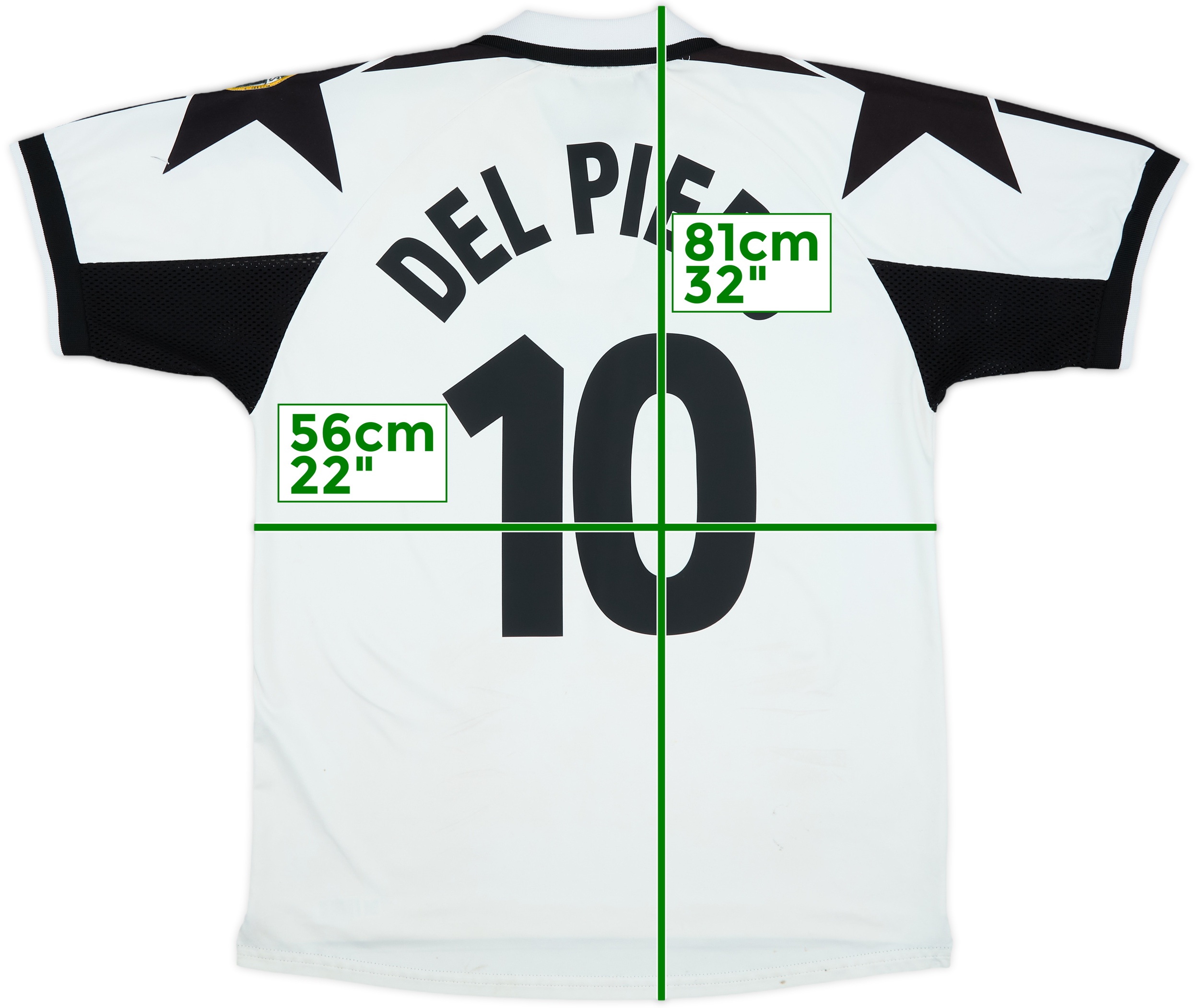 1999-00 Juventus Away Shirt Del Piero #10 - 5/10 - (L)