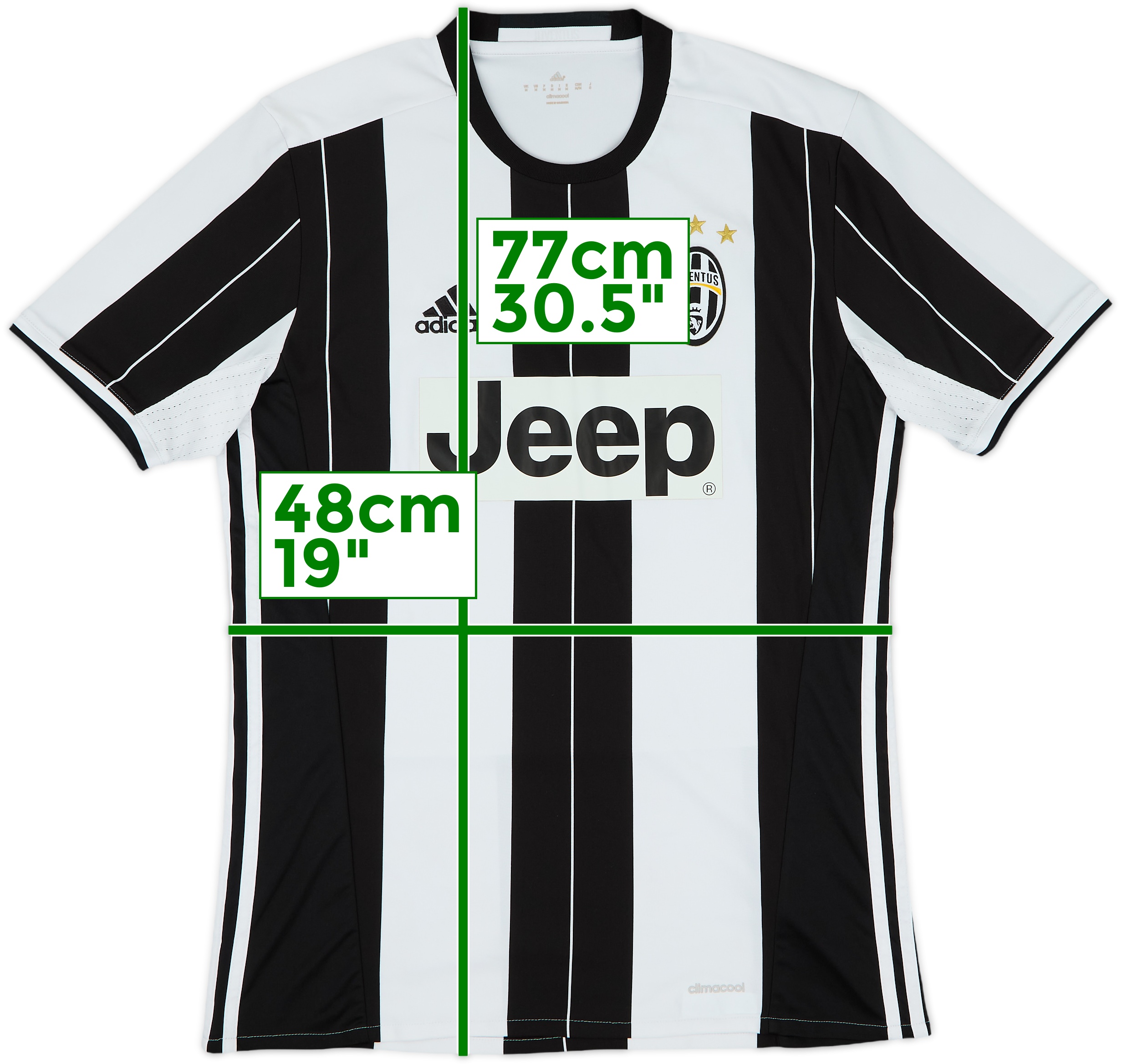 2016-17 Juventus Home Shirt - 7/10 - (M)