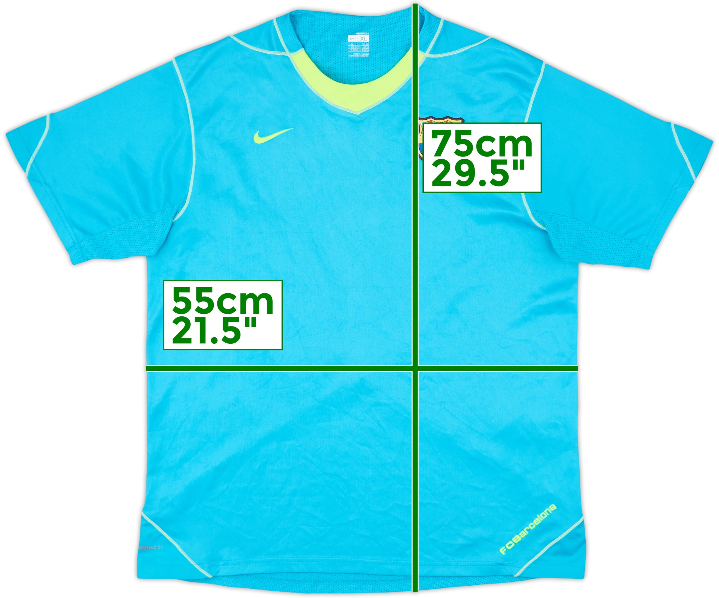 Barcelona FCB Jersey Camp NOU Anniversary 1957 – 2007 Soccer