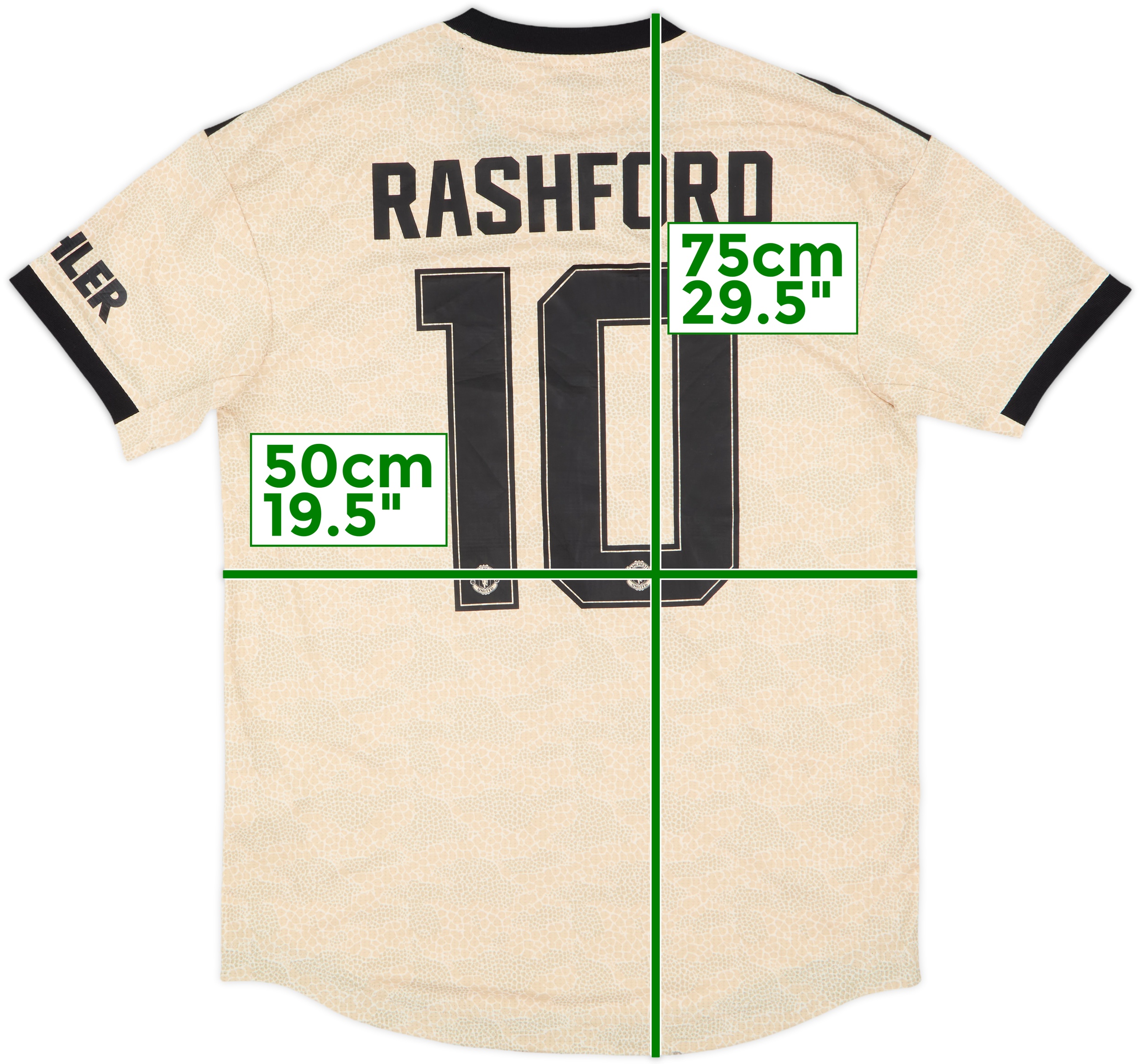 売れ筋ランキングも Manchester 2019-20 United (M) - 8/10 - #10 Rashford Shirt Away ウェア