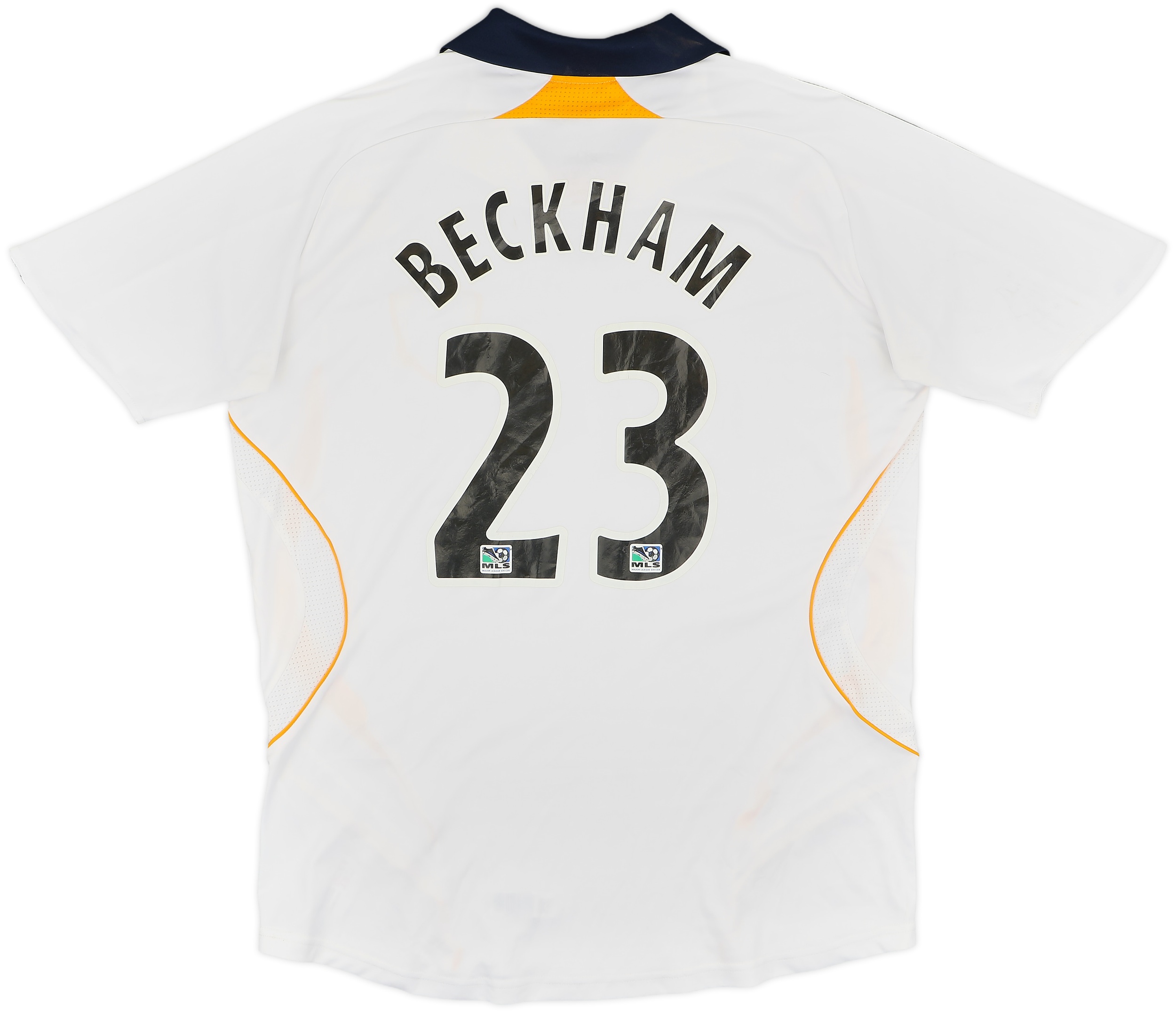 2007-08 LA Galaxy Home Shirt Beckham #23 - 5/10 - (L)