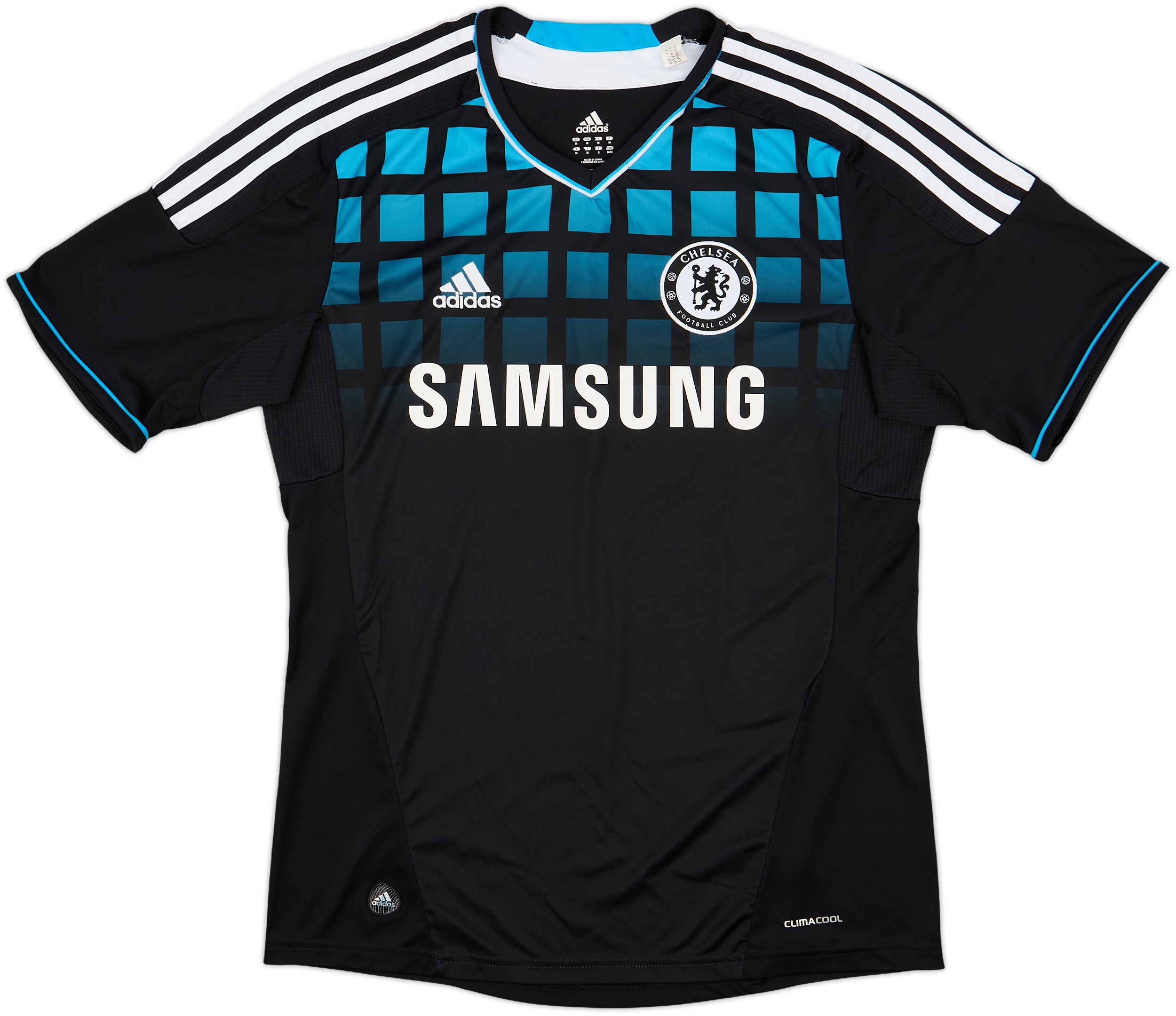 2010-11 Chelsea Player Issue TechFit Away L/S Shirt Drogba