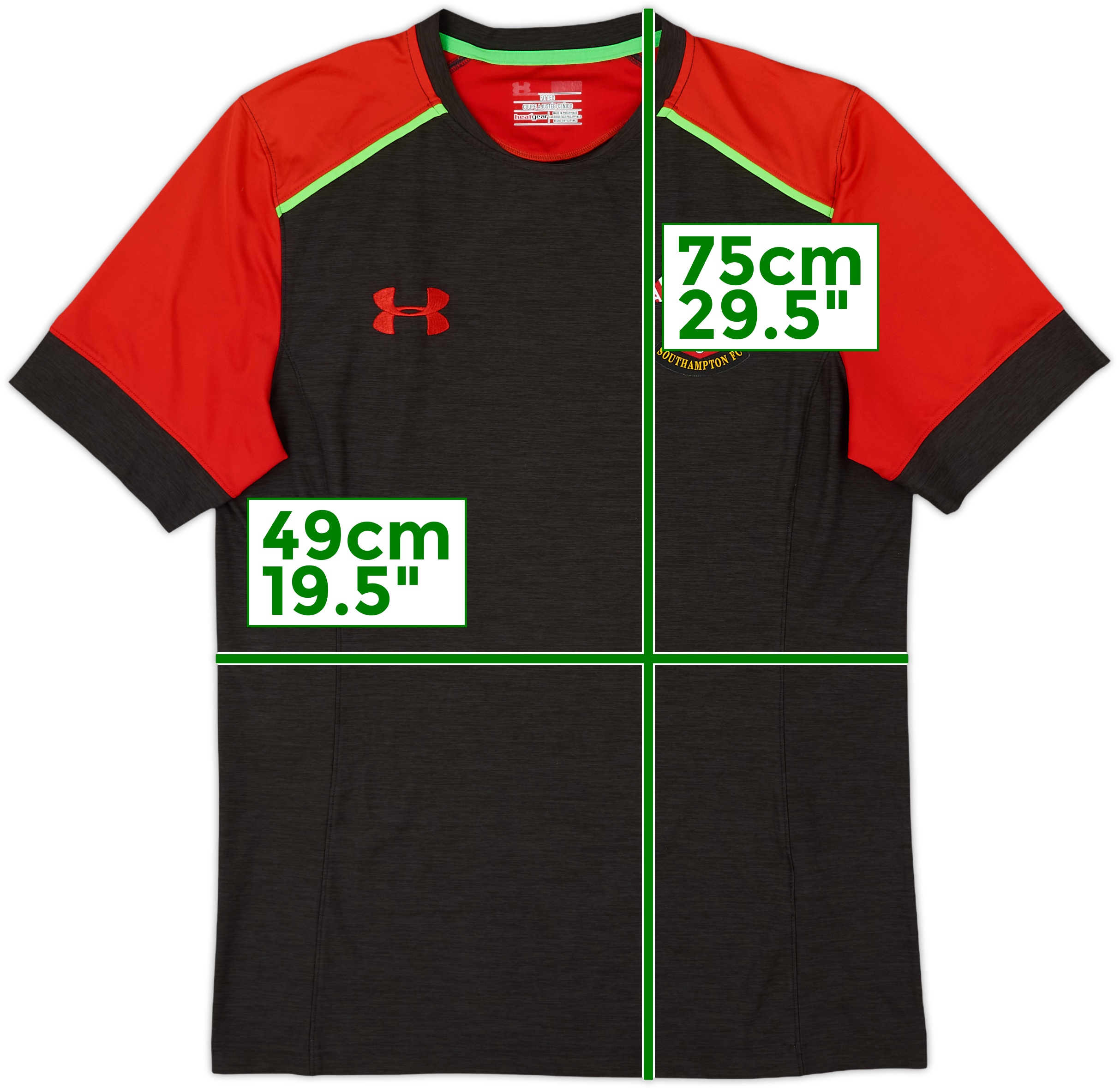 2016-17 Southampton Under Armour Training Shirt - 9/10 - (M)