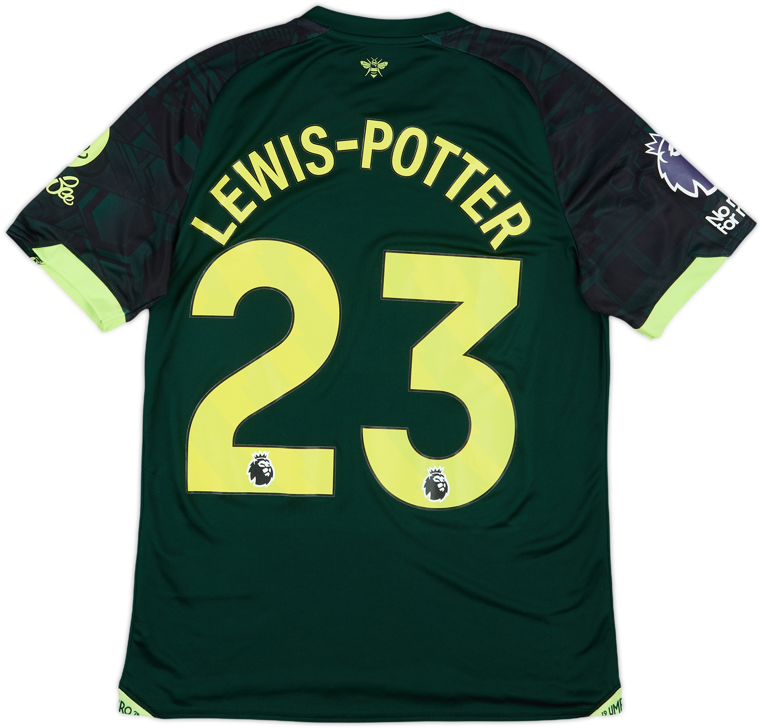 2024-25 Brentford Match Issue Third Shirt Lewis-Potter #23