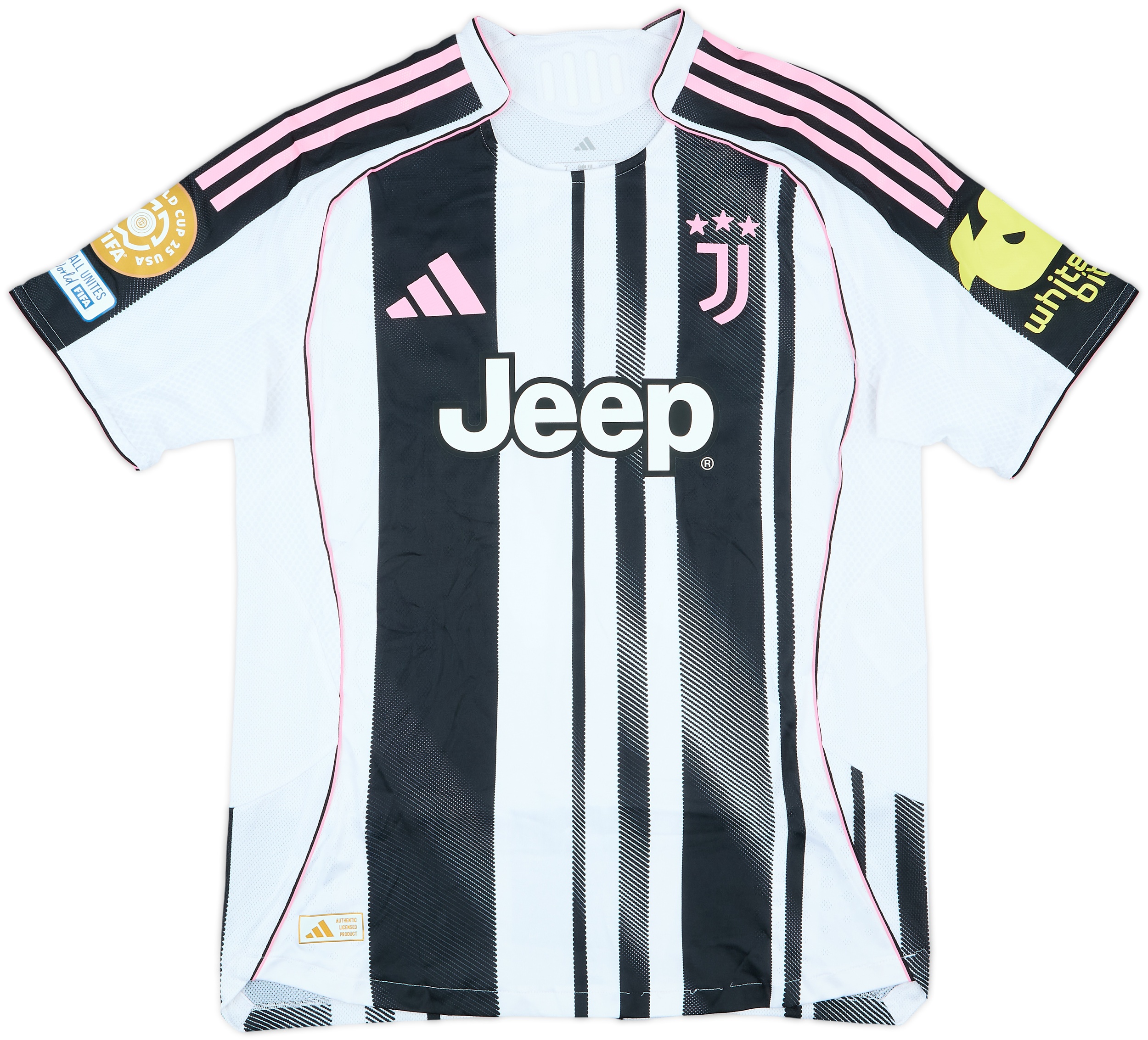 2025 Juventus Match Issue CWC Home Shirt Savona #37