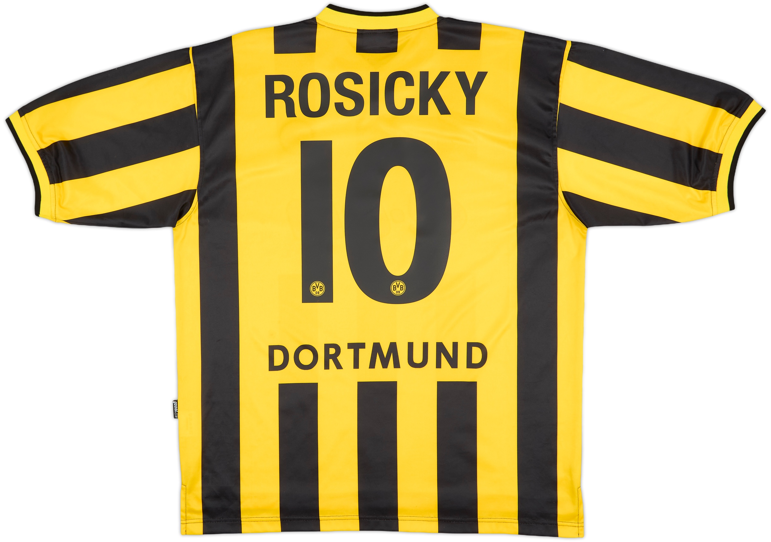 正規品 ドルトムント 05-06 ロシツキー ユニフォーム ROSICKY 2005 Nike Borussia Dortmund Home Soccer Jersey Tomas Rosicky Men