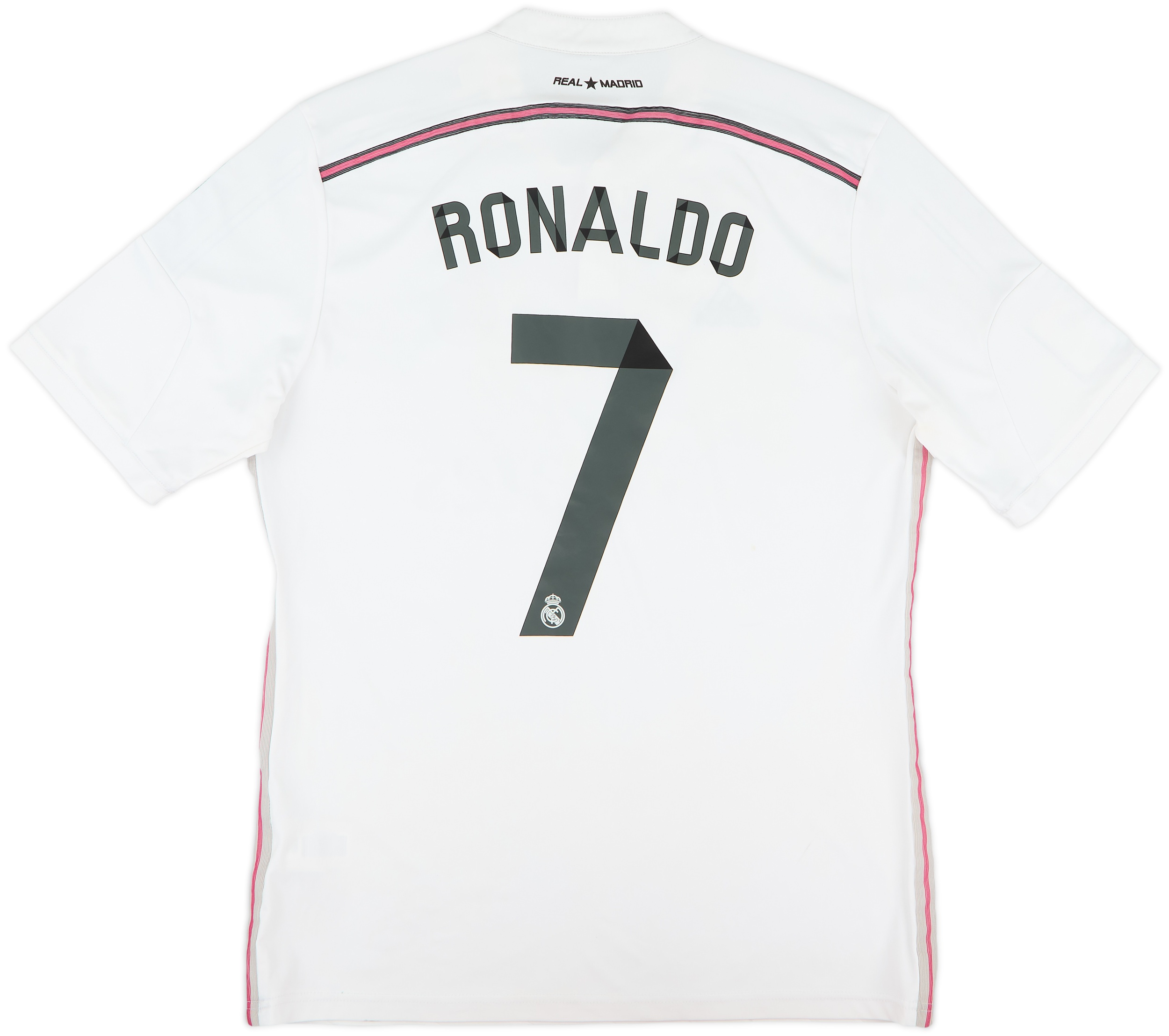 2014-15 Real Madrid Home Shirt Ronaldo #7 - 7/10 - (L)