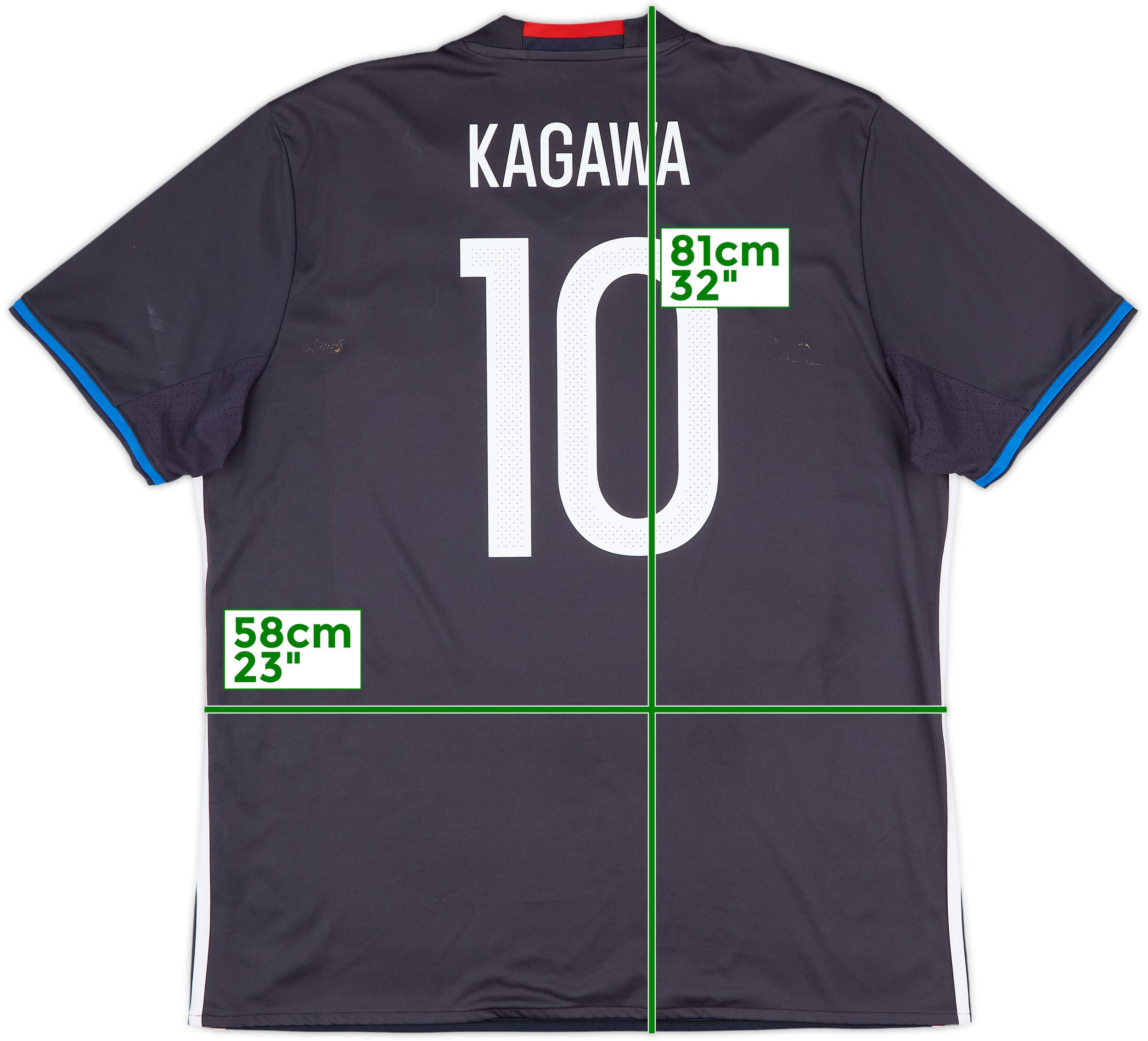 2016-17 Japan Home Shirt Kagawa #10 - 7/10 - (XL)