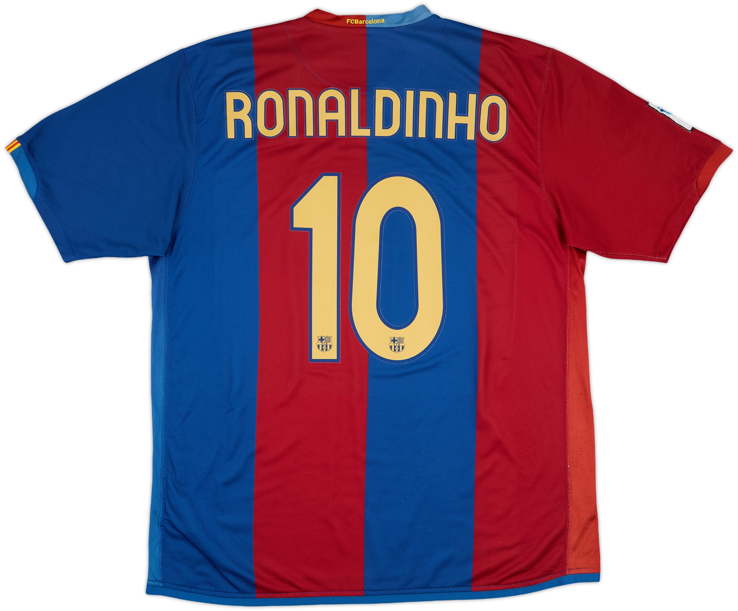 2006/07 【AUTHENTIC】Ronaldinho #10 , L 290825644229-