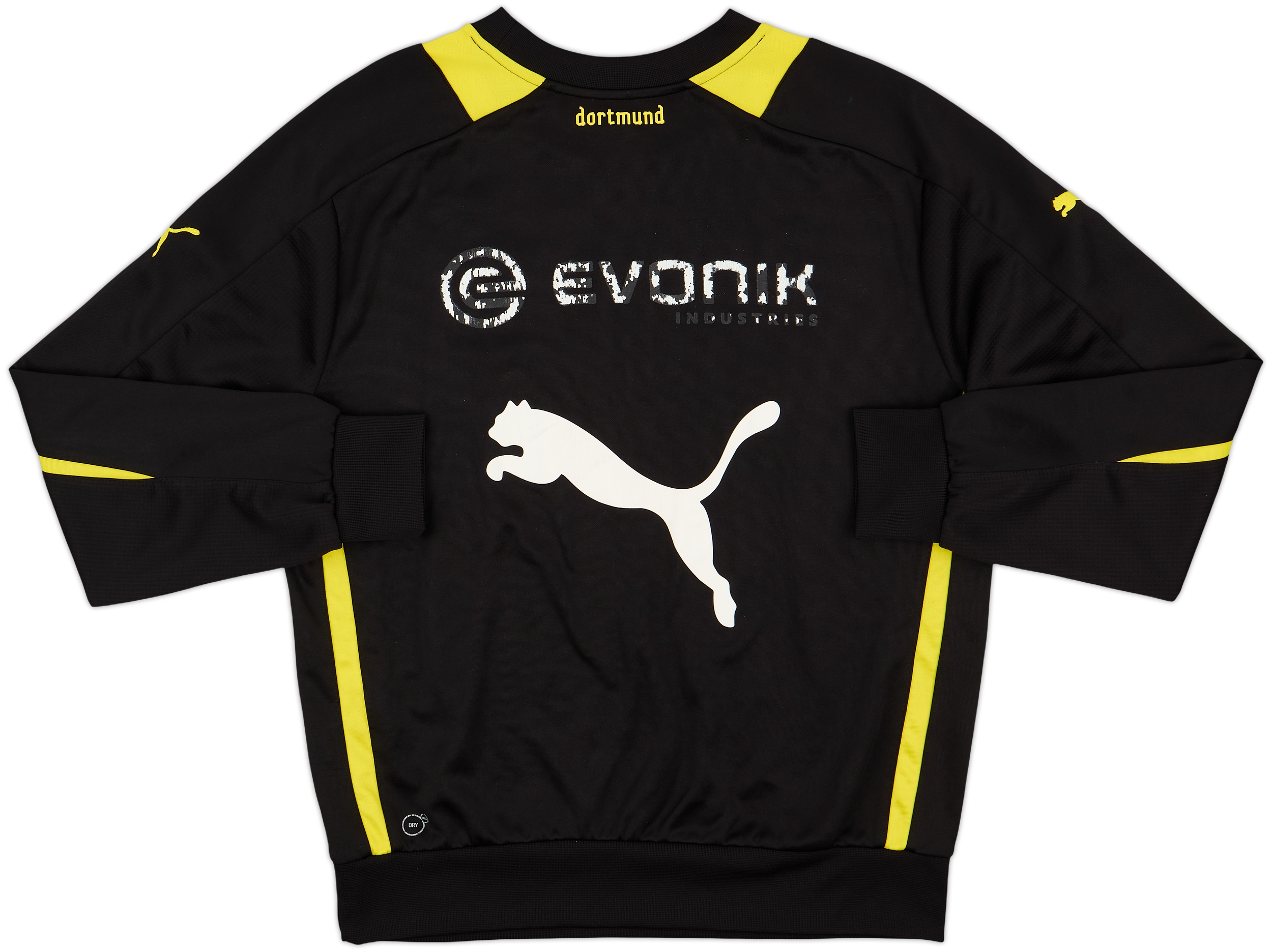 Puma Borussia Dortmund ハーフジップウェア上下 2012-13 Borussia Dortmund Puma Sweat Top - 4/10 - (M)