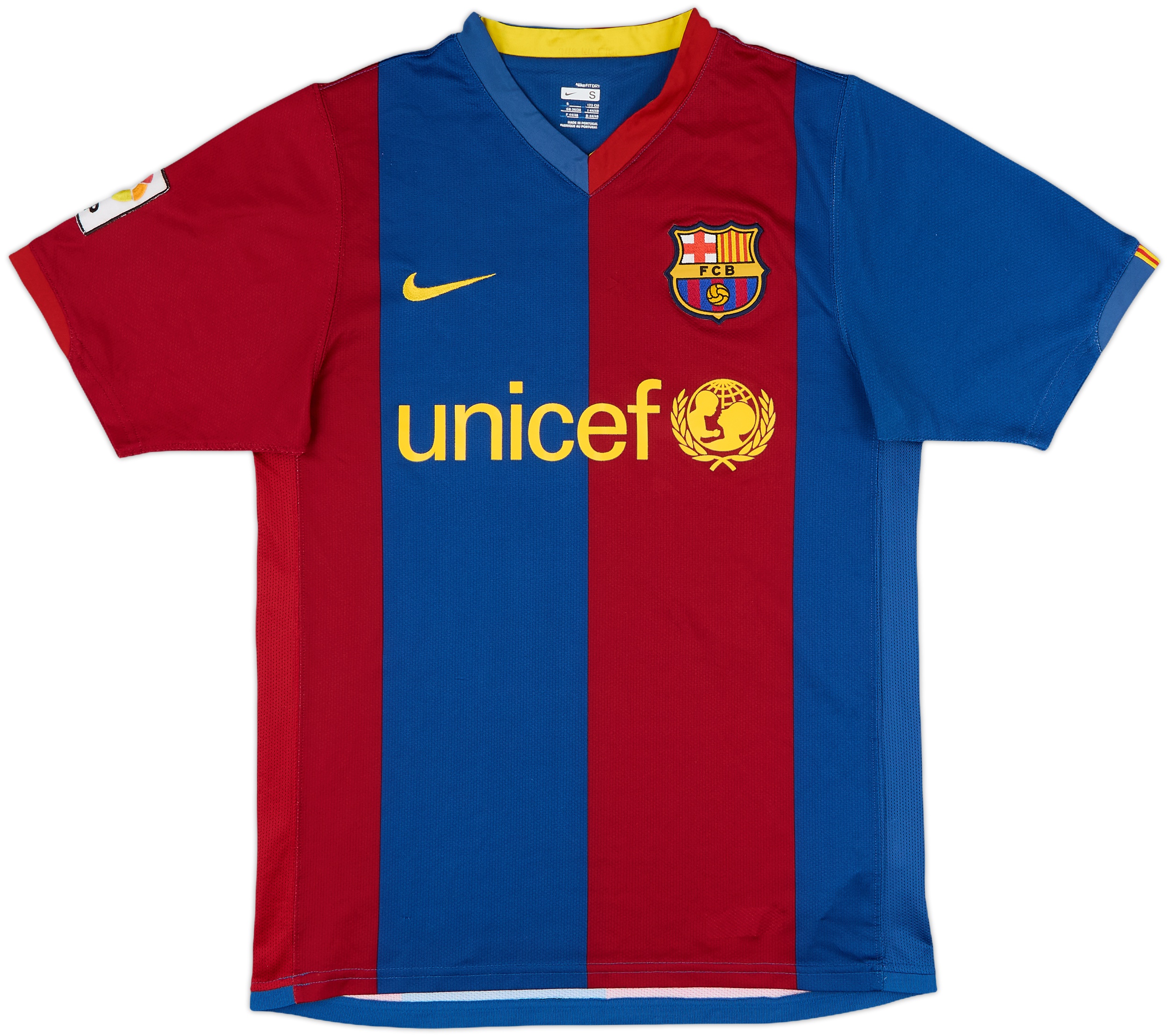 2006-07 Barcelona Home Shirt Messi #19 - 8/10 - (S)