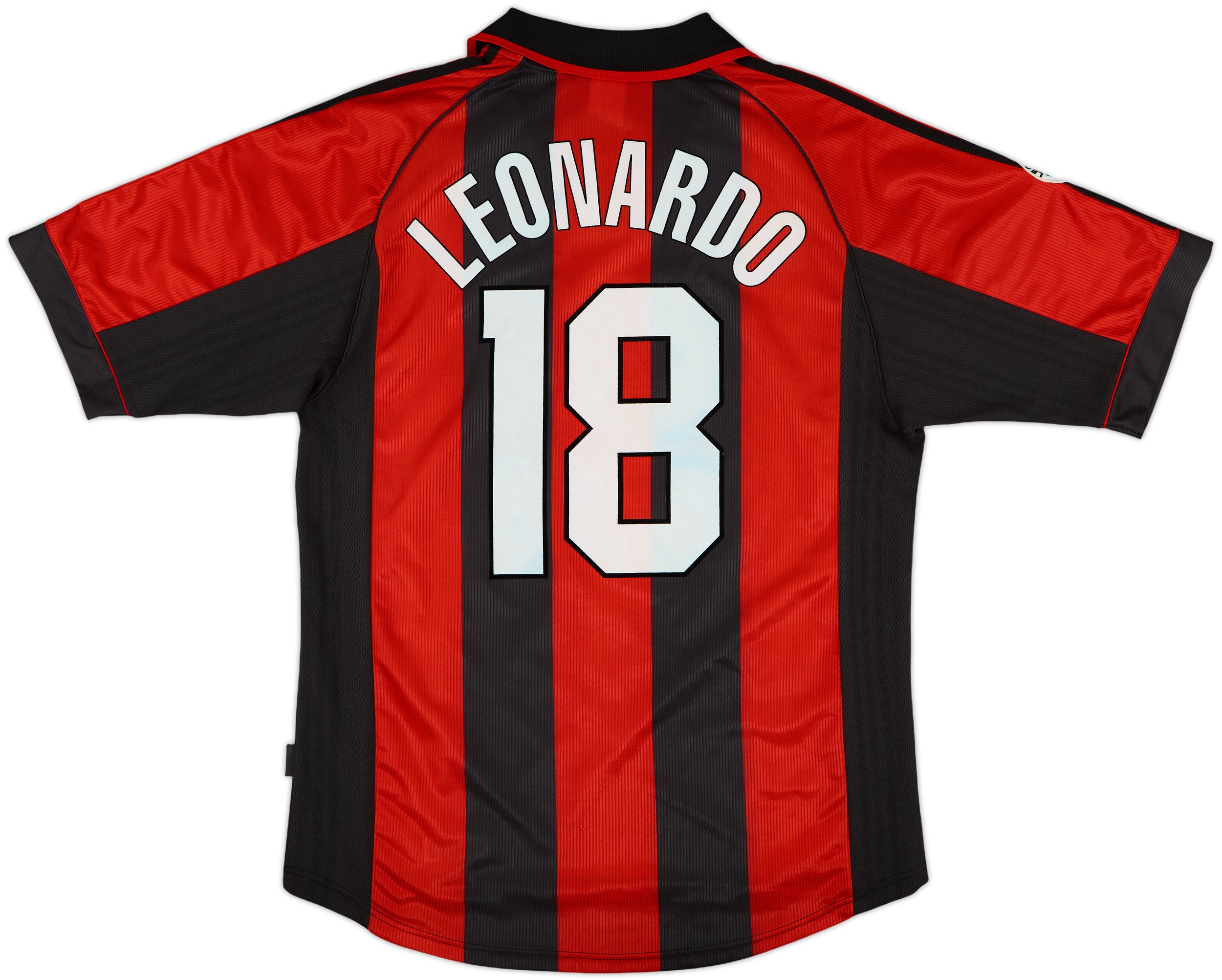 1998-00 AC Milan Home Shirt Leonardo #18 - 9/10 - (M)