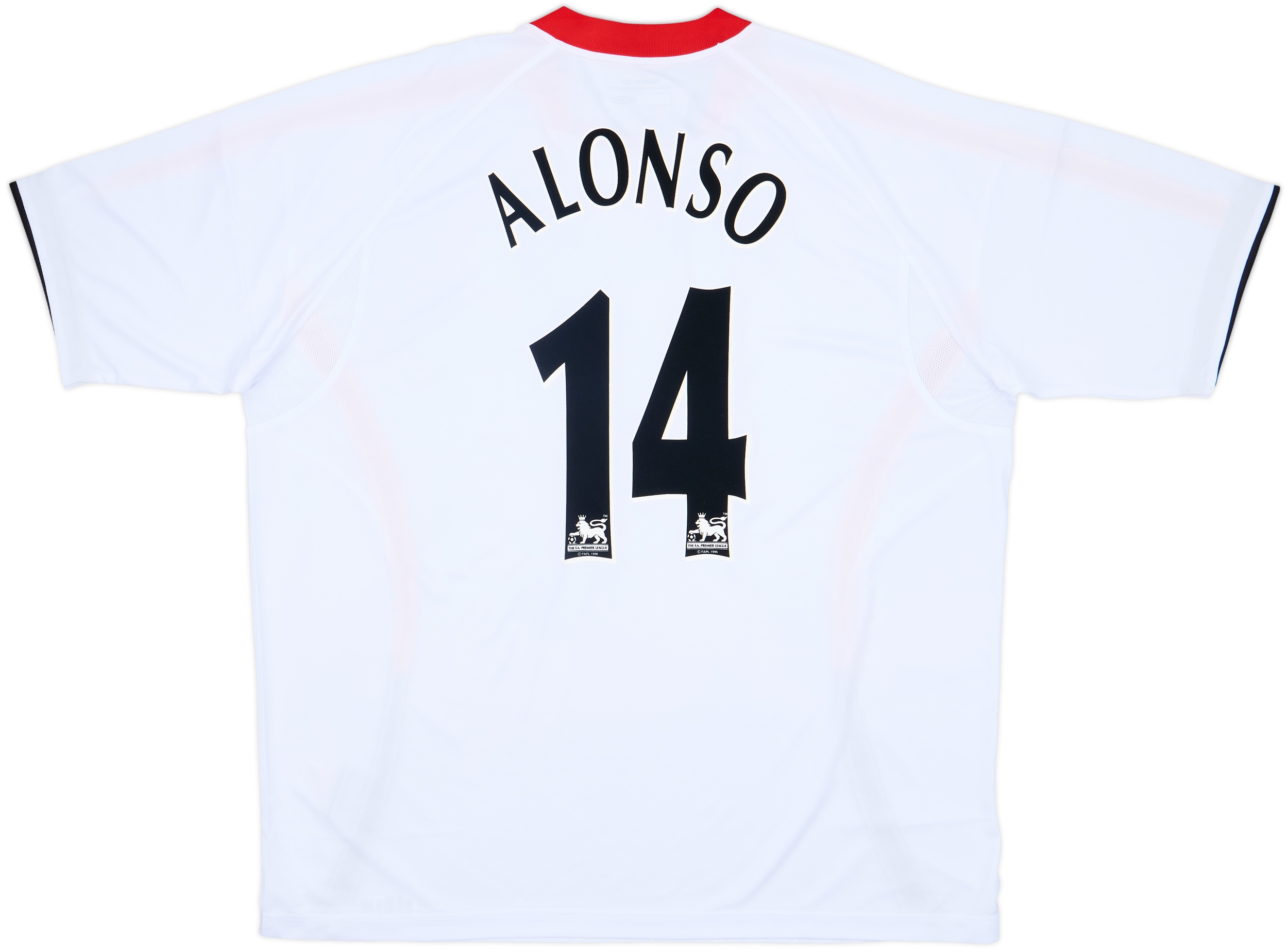 2005-06 Liverpool Away Shirt Alonso #14 (3XL)