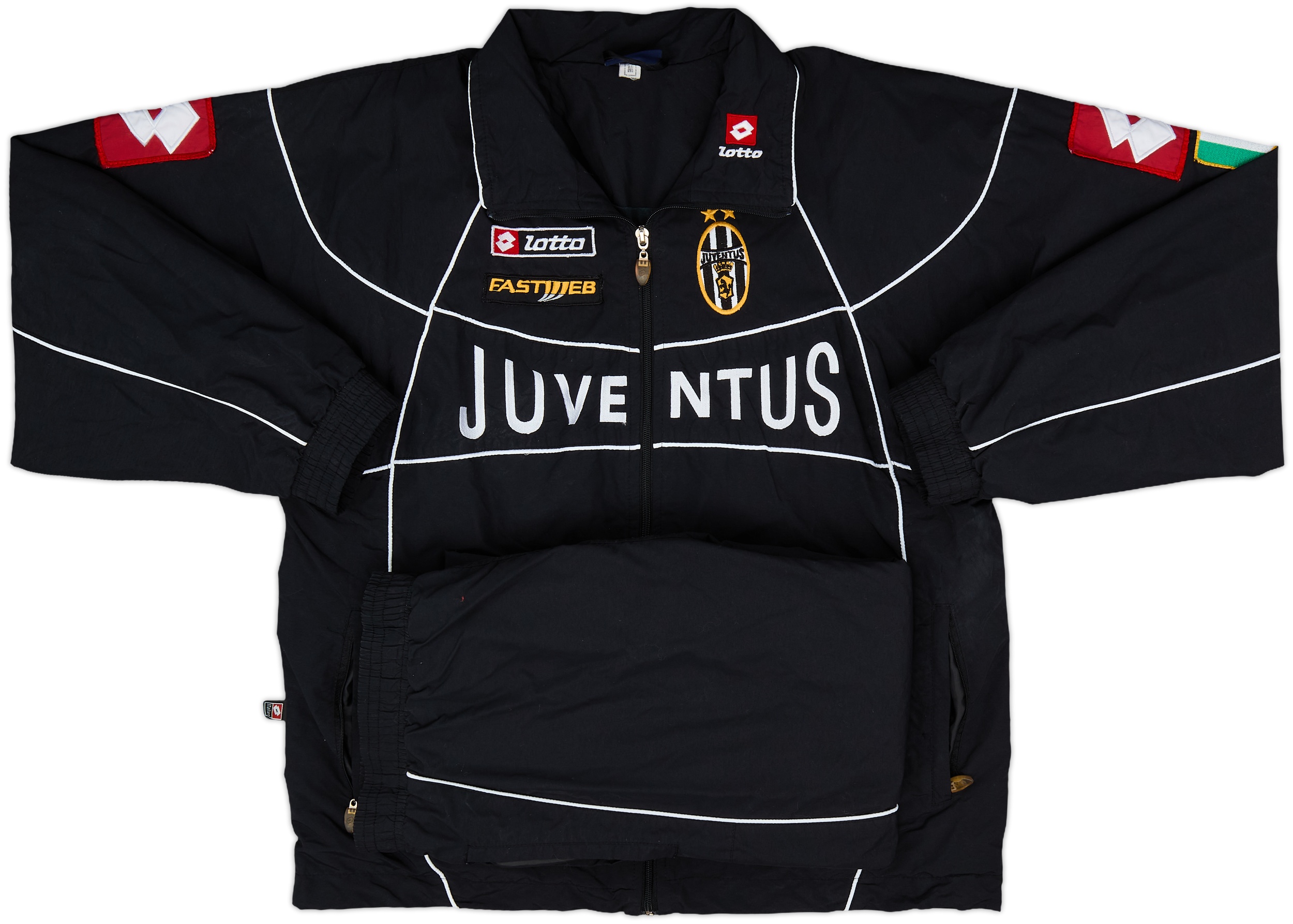 2002-03 Juventus Lotto Tracksuit - 9/10 - (M)