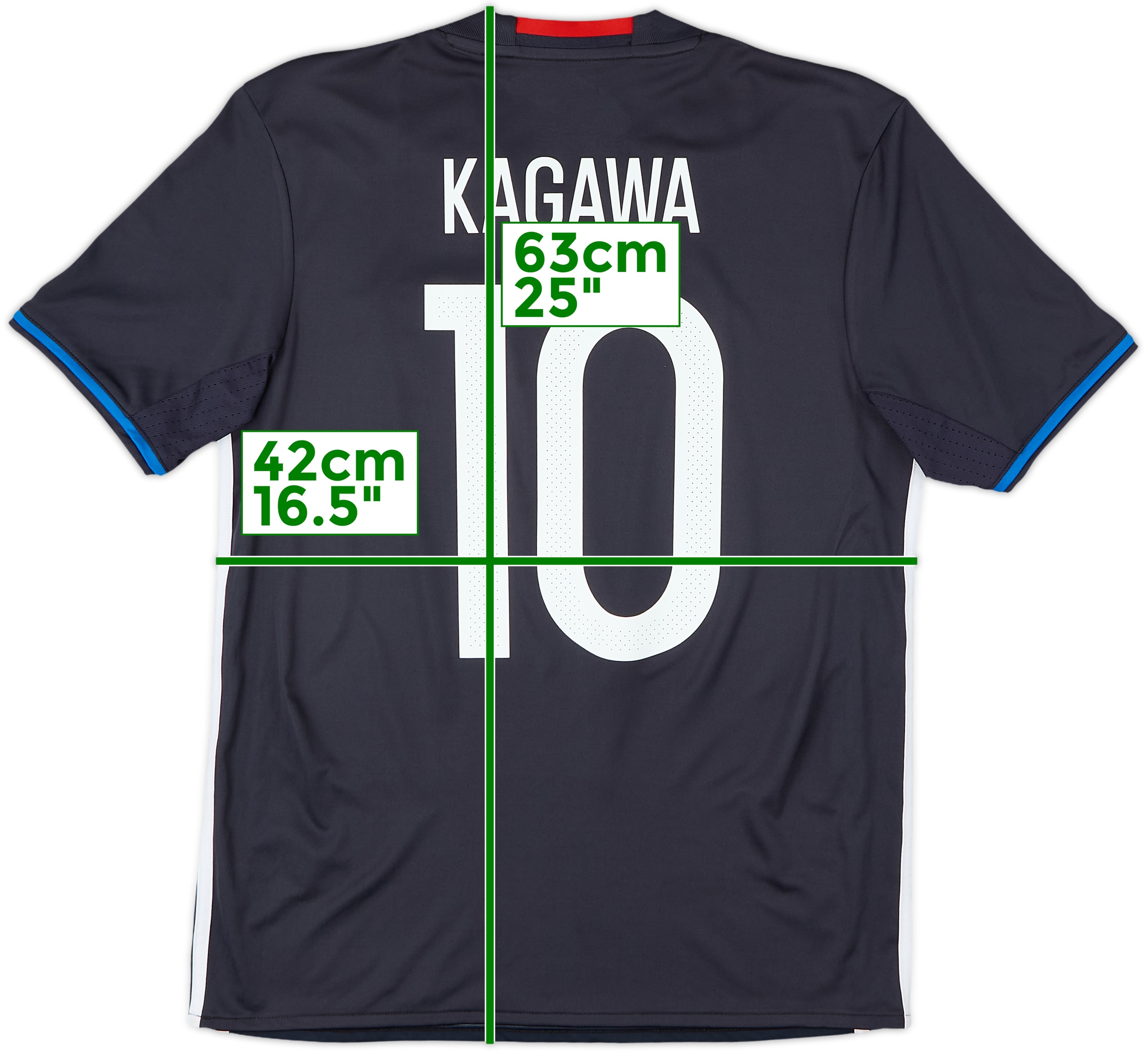 2016-17 Japan Home Shirt Kagawa #10 - 9/10 - (S)