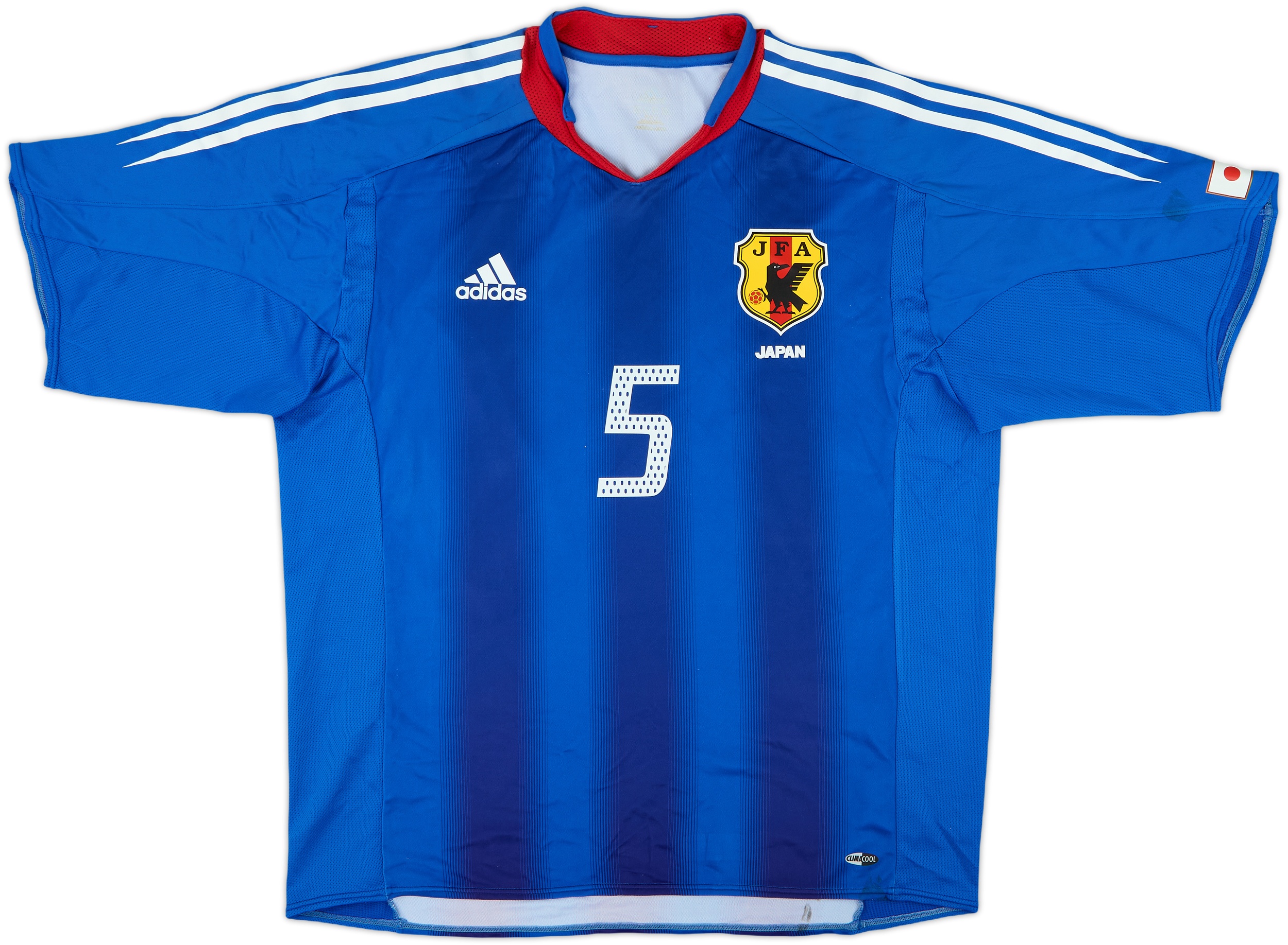 2004-06 Japan Authentic Home Shirt Miyamoto #5 - 8/10 - (L)