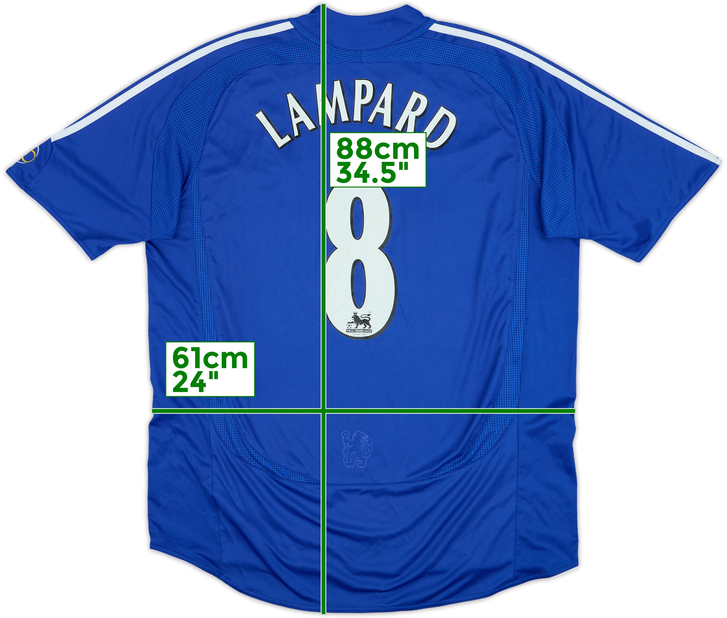 チェルシーFC LAMPARD 8 FlyEmirates 長袖　Lサ チェルシーFC LAMPARD 8 FlyEmirates 長袖 Lサ n*a様 【正規品