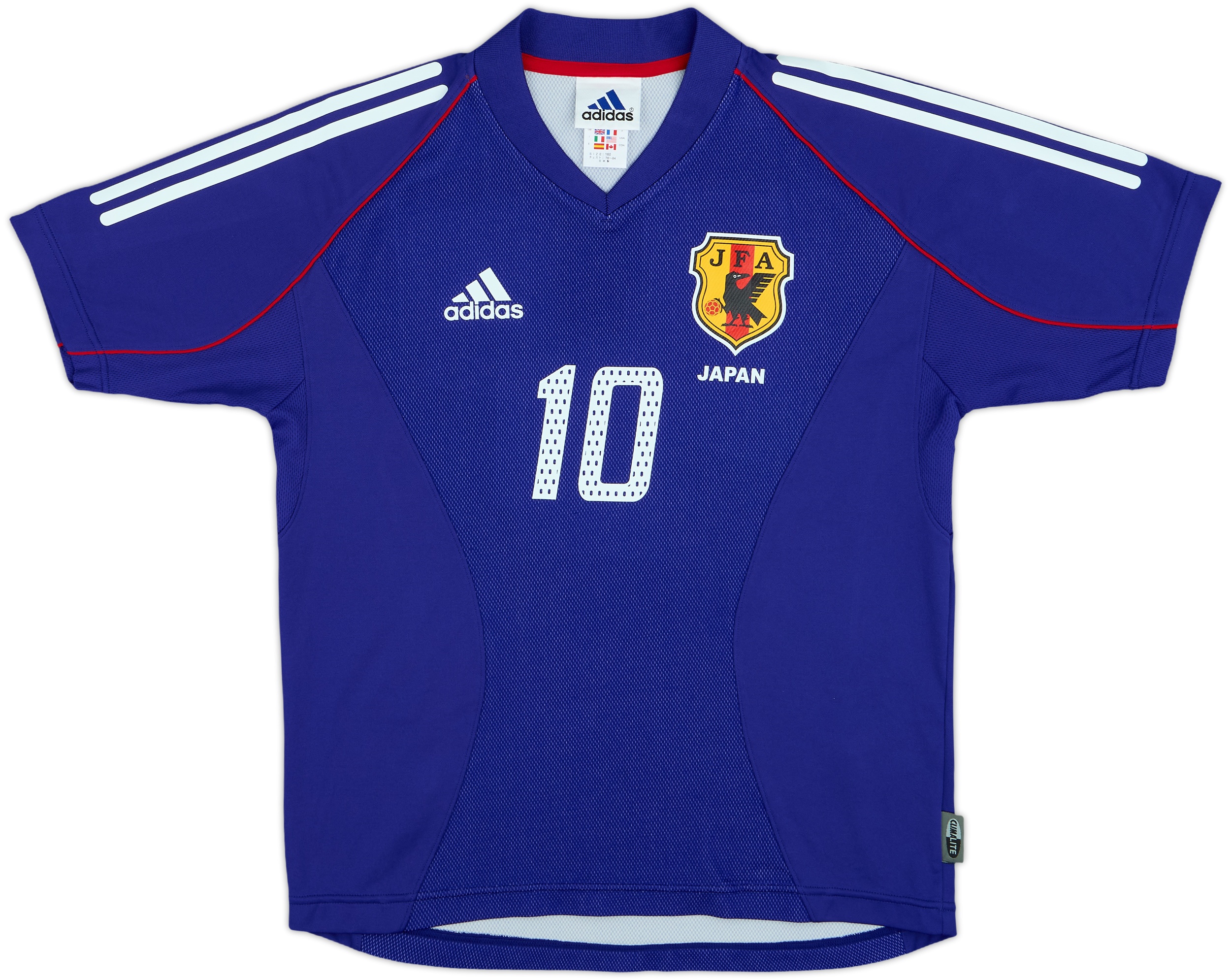2002-04 Japan Home Shirt Nakamura #10 - 9/10 - (XL.Boys)