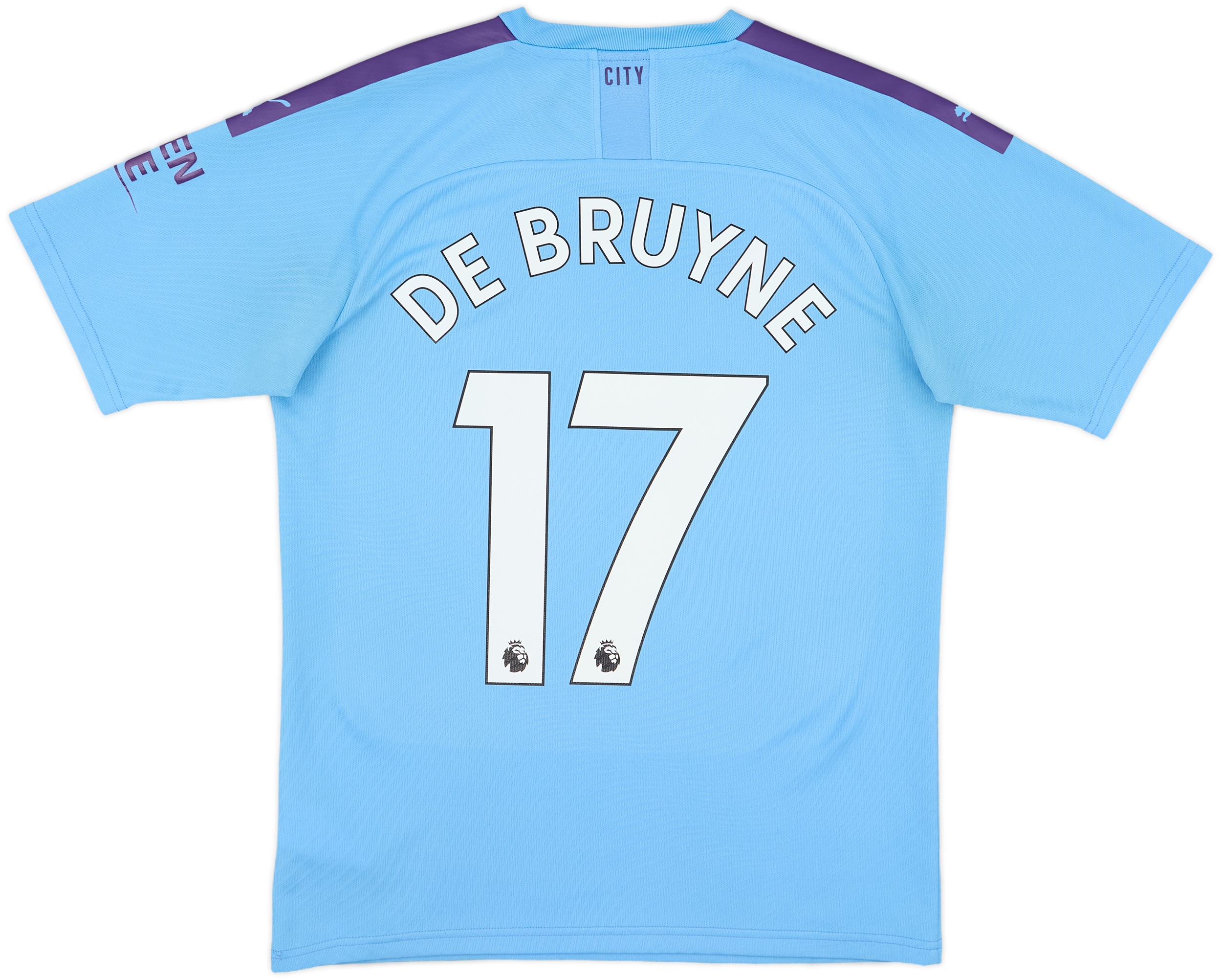 DE BRUYNE ユニフォーム 17番 【Mサイズ】 2017-18 Manchester City Third Shirt De Bruyne #17 - 8/10 - (S)