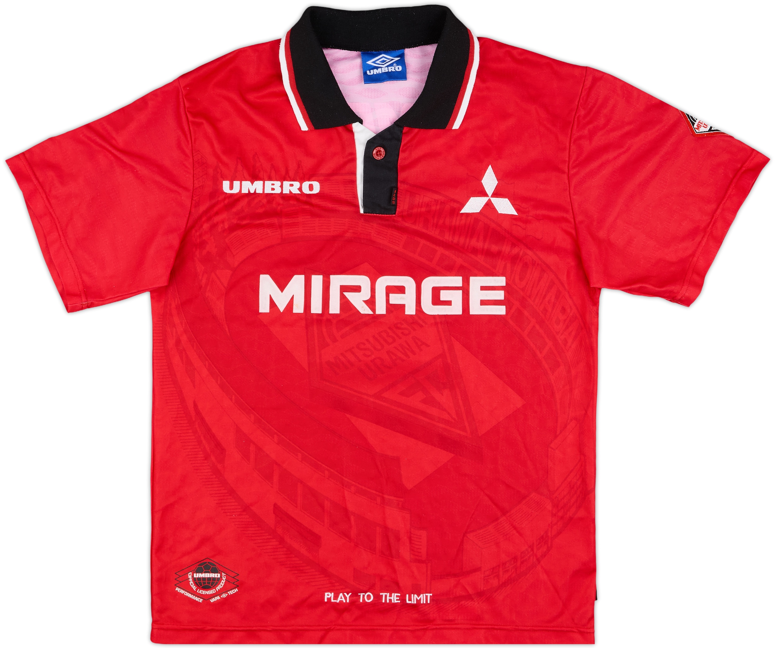 応援グッズ 1997 Urawa Reds  Uniform 1997 Urawa Red Diamonds Home Shirt - 8/10 - (S)