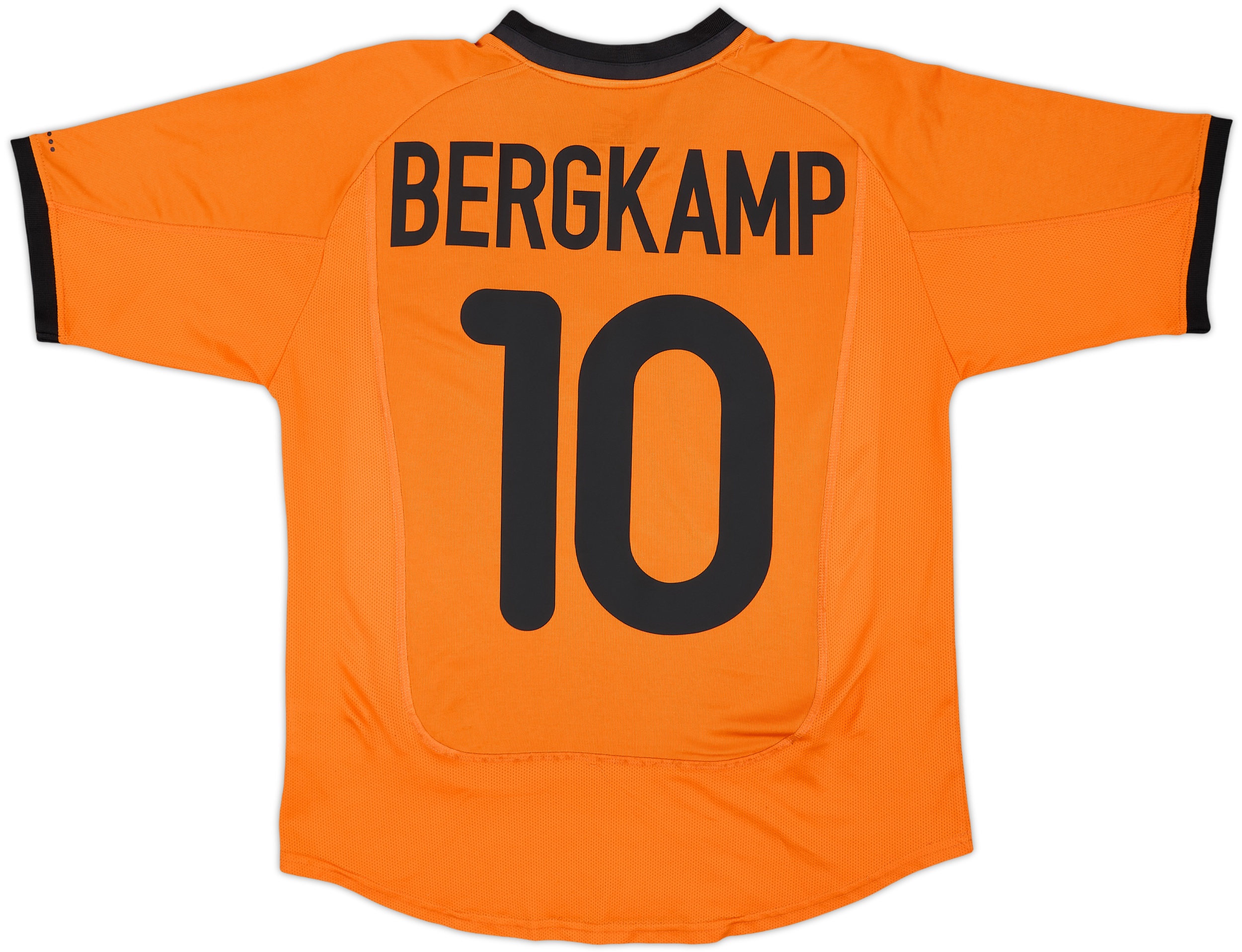 2000-02 Netherlands Home Shirt Bergkamp #10 - 8/10 - (XL.Boys)