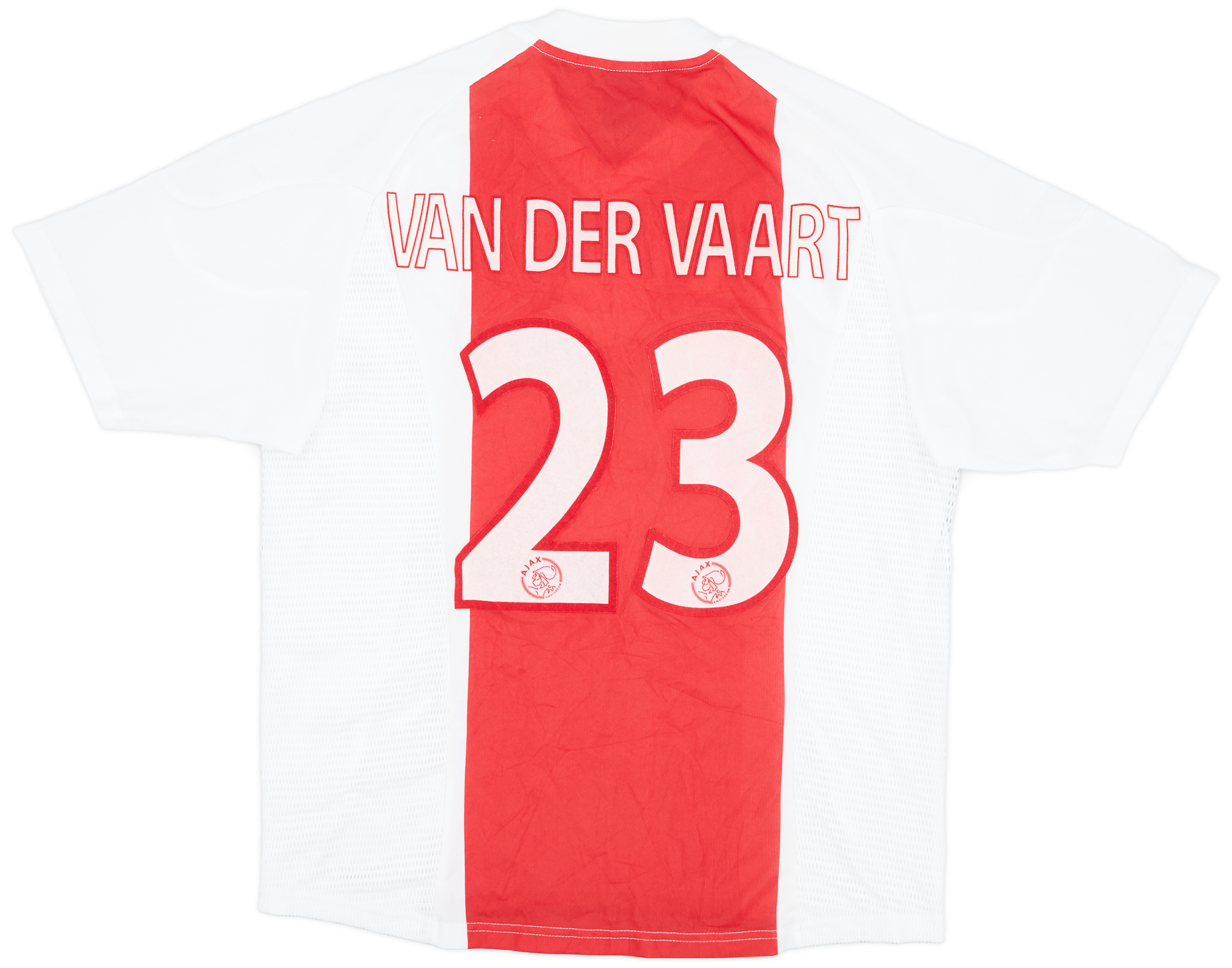 VAN DER VAART 背番号23 シャツ オレンジ ネイビー 2999c9d213c53d5dee638de816f11e