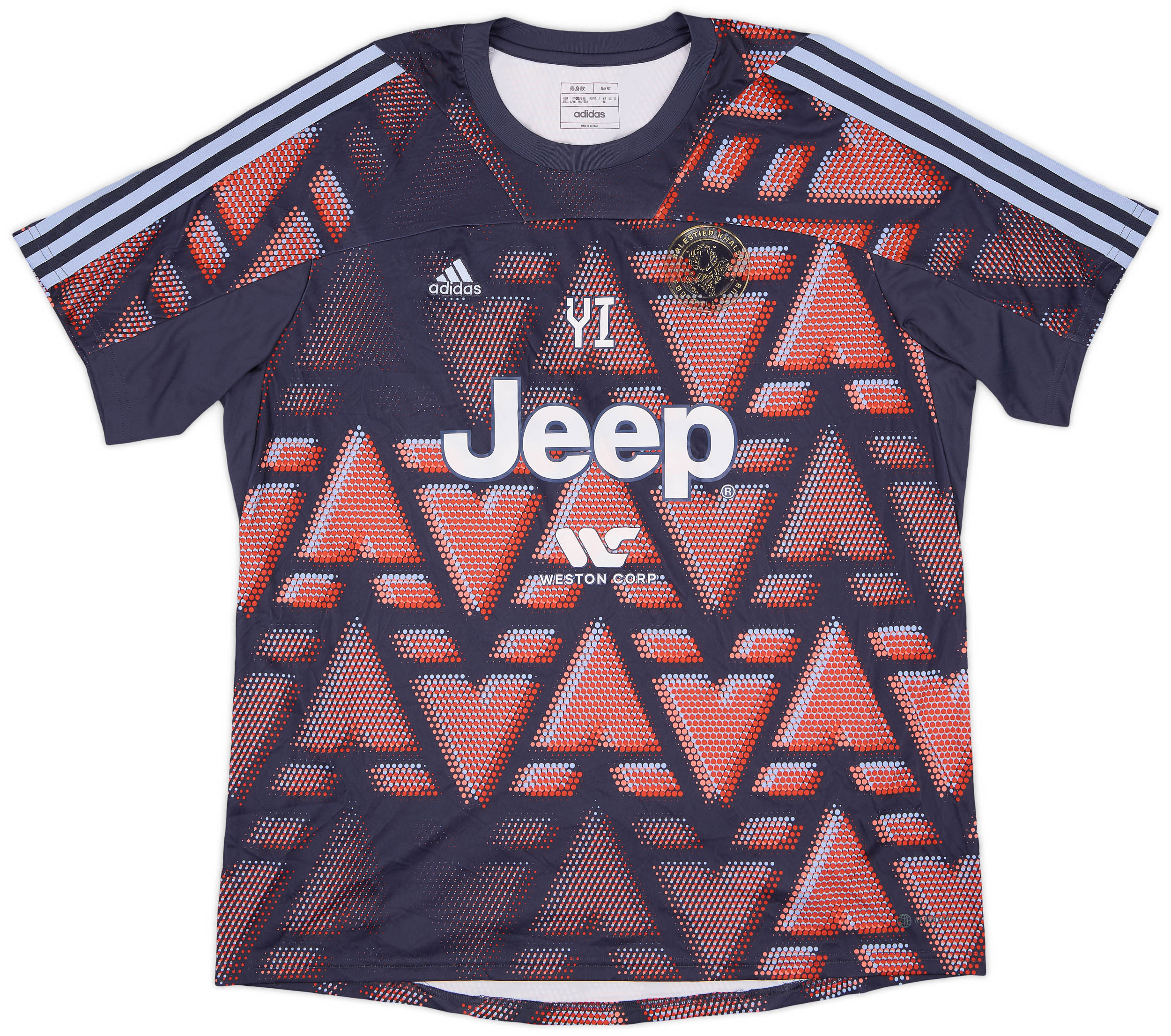 2023 Balestier Khalsa adidas Staff Issue Training Shirt 'YI' - 9/10 - (XXL)