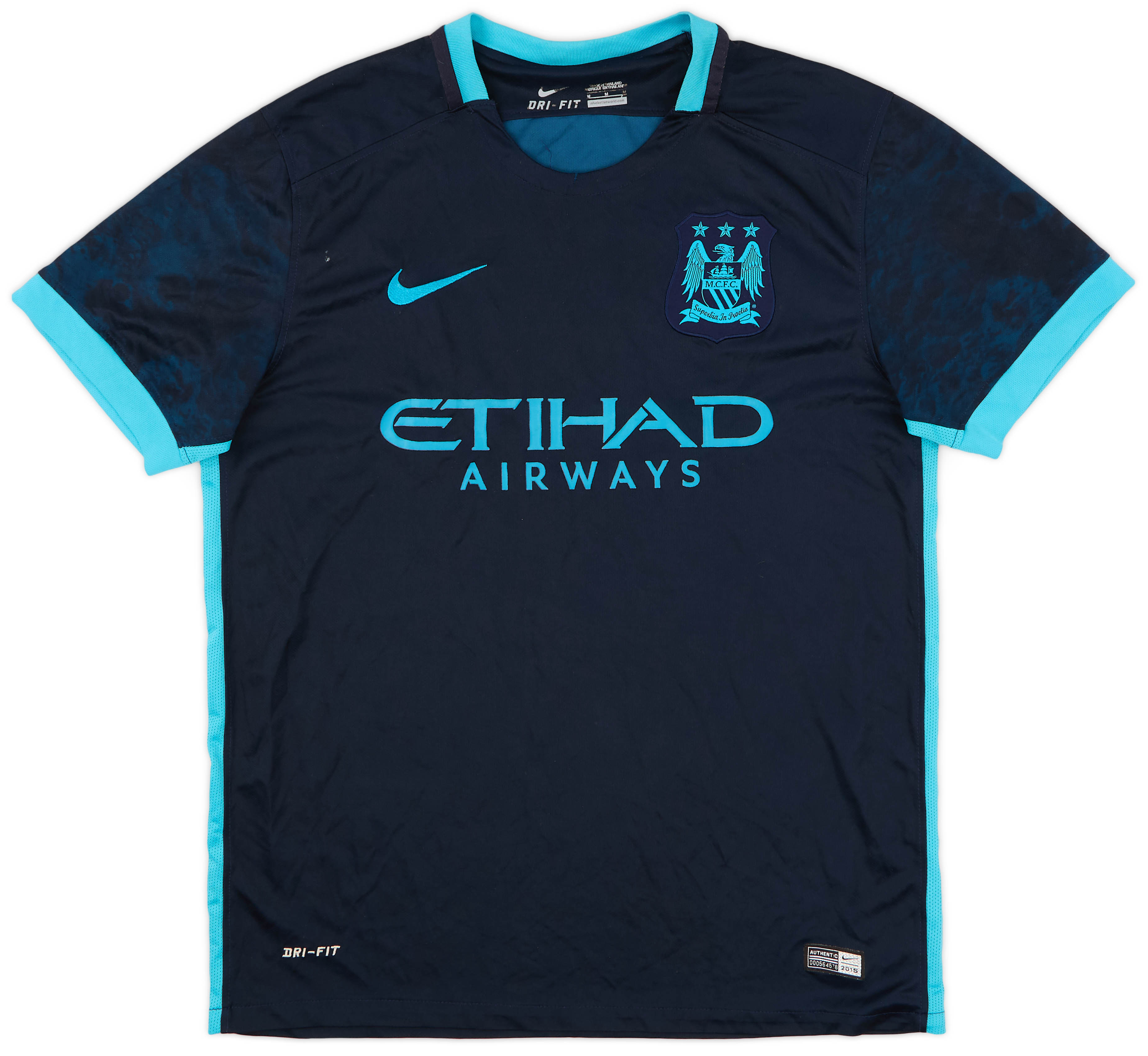 2015-16 Manchester City Nike Training Shirt - 10/10 - (XL.Boys)