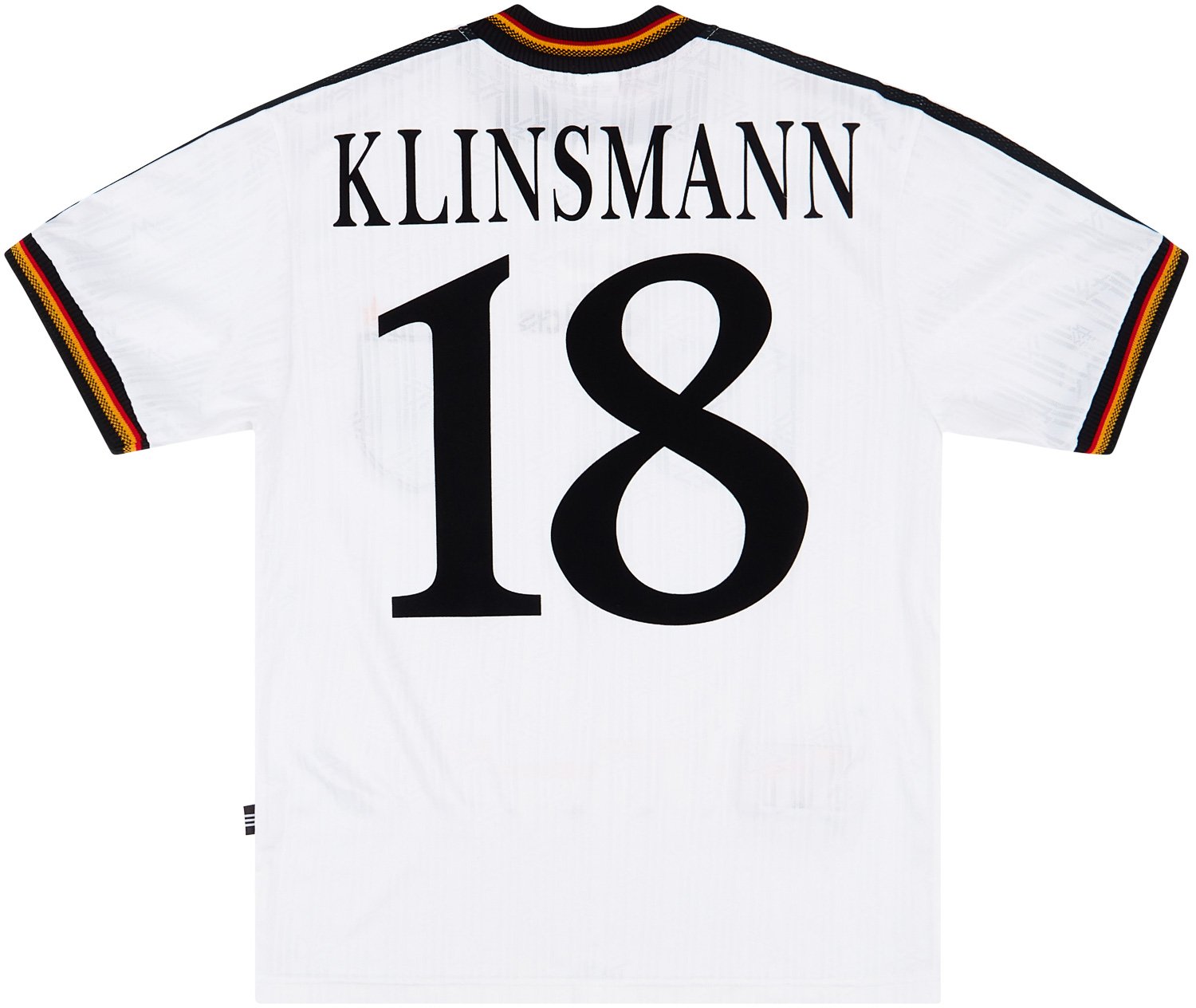 Camiseta de local de Germany 1996-98 WM2006 Klinsmann #18 - 6/10 - (S)