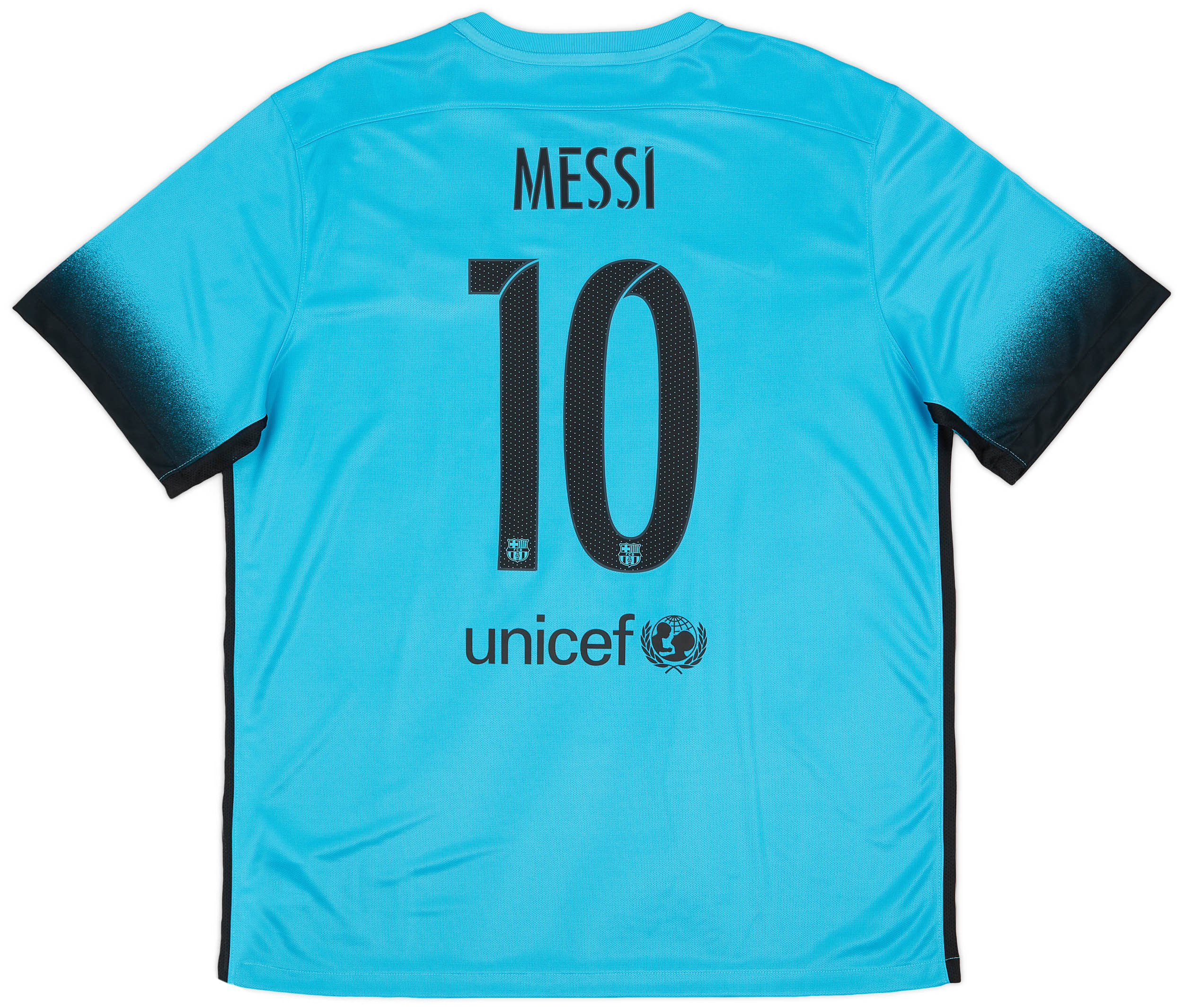 FC Barcelona 2015 メッシ 10 シャツ Barcelona 2015 - 2016 Home football Nike Player Issue shirt