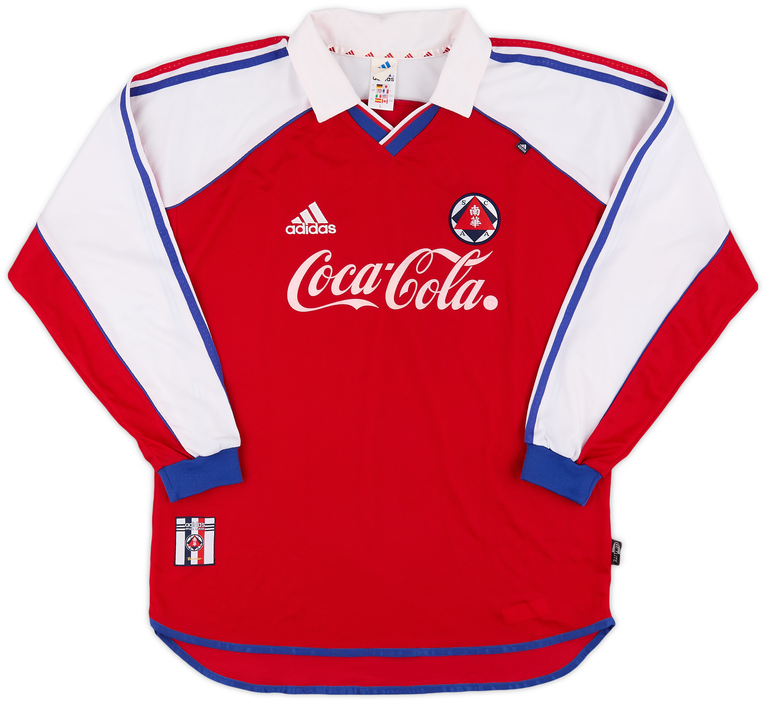 1998-99 South China Home L/S Shirt - 9/10 - (L)