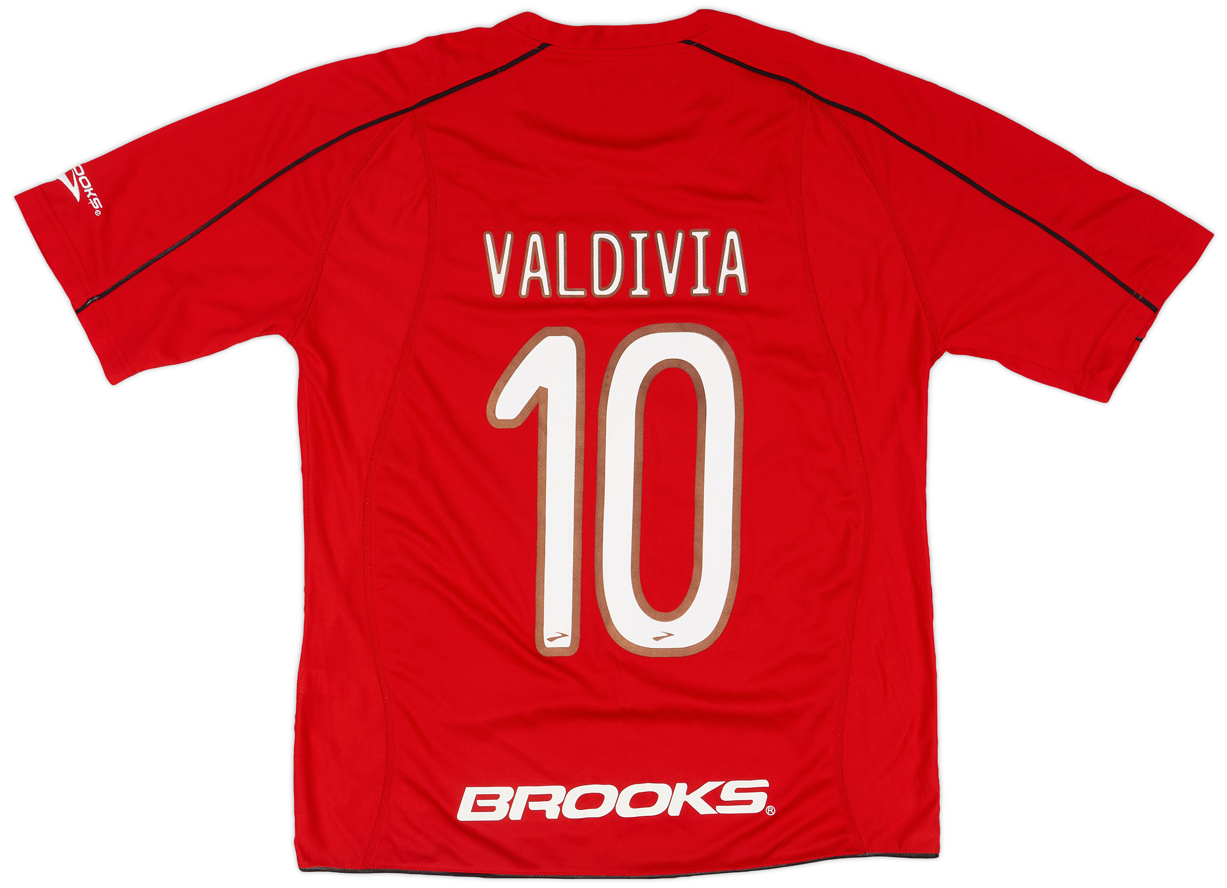 2009-10 Chile Home Shirt Valdivia #10 - 8/10 - (M)