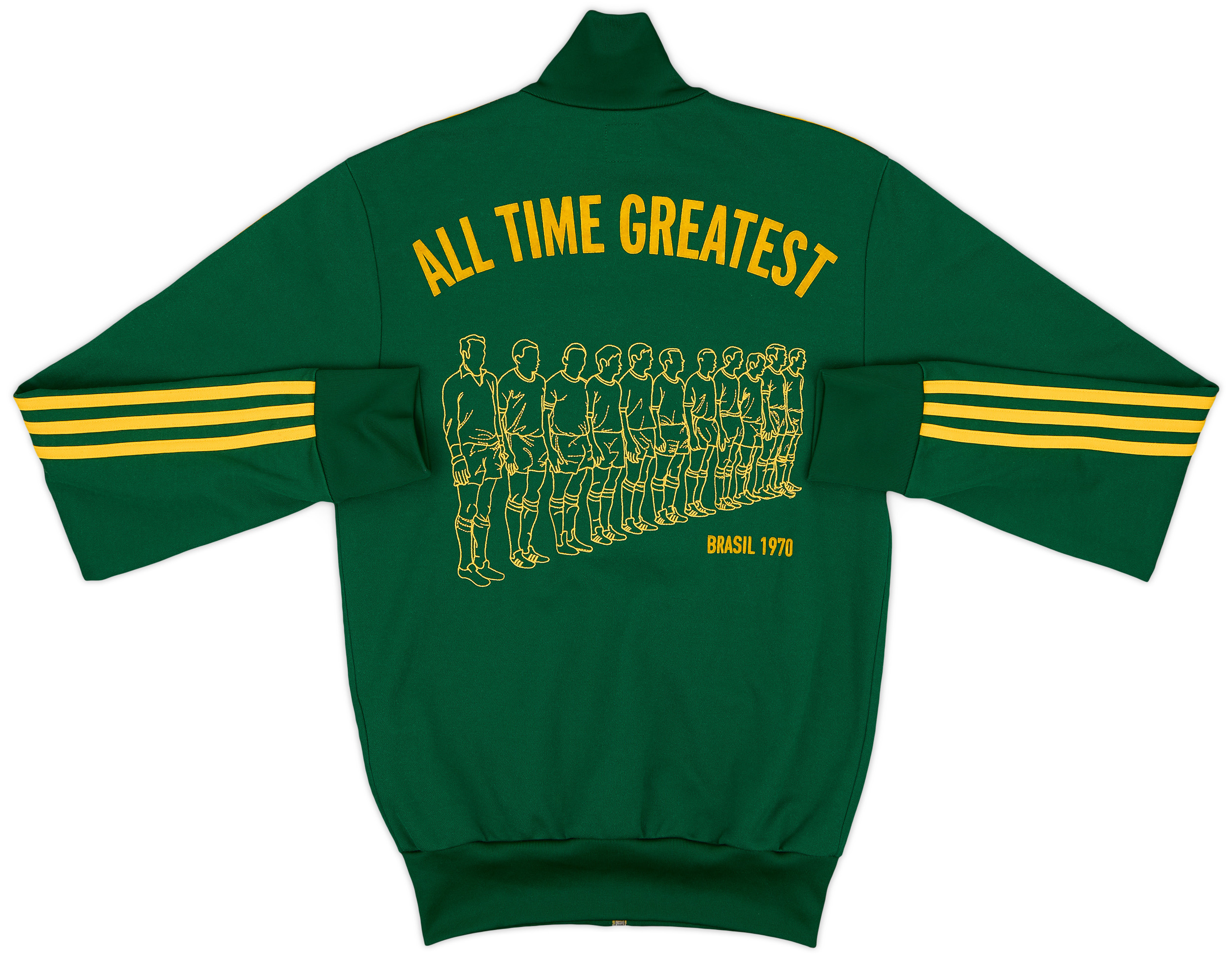 トップス 00s adidas BRASIL Track Jacket M Adidas Jacket Mens Sz Large Yellow Track Brazil Brasil Flag