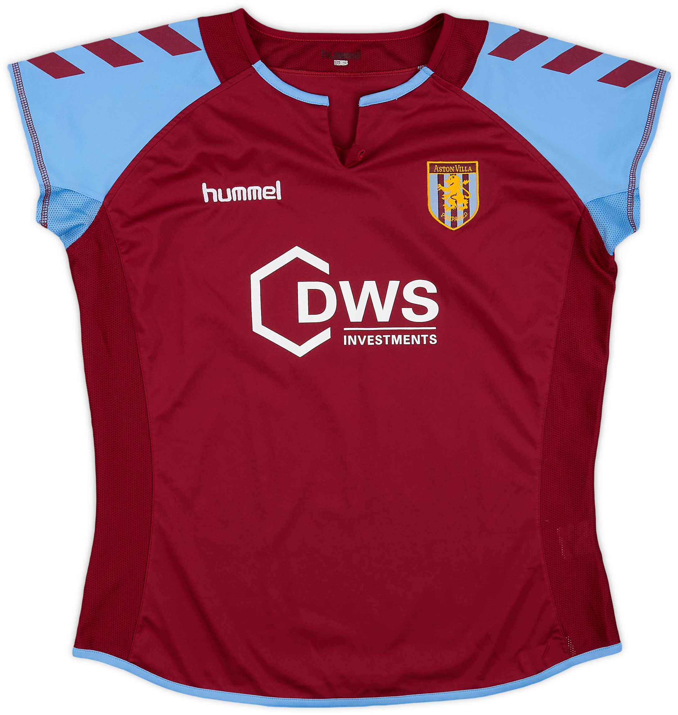 ウェア Hummel Aston Villa FC football shirts Hummel 1987-89 Aston Villa Match Issue Away Shirt - Football