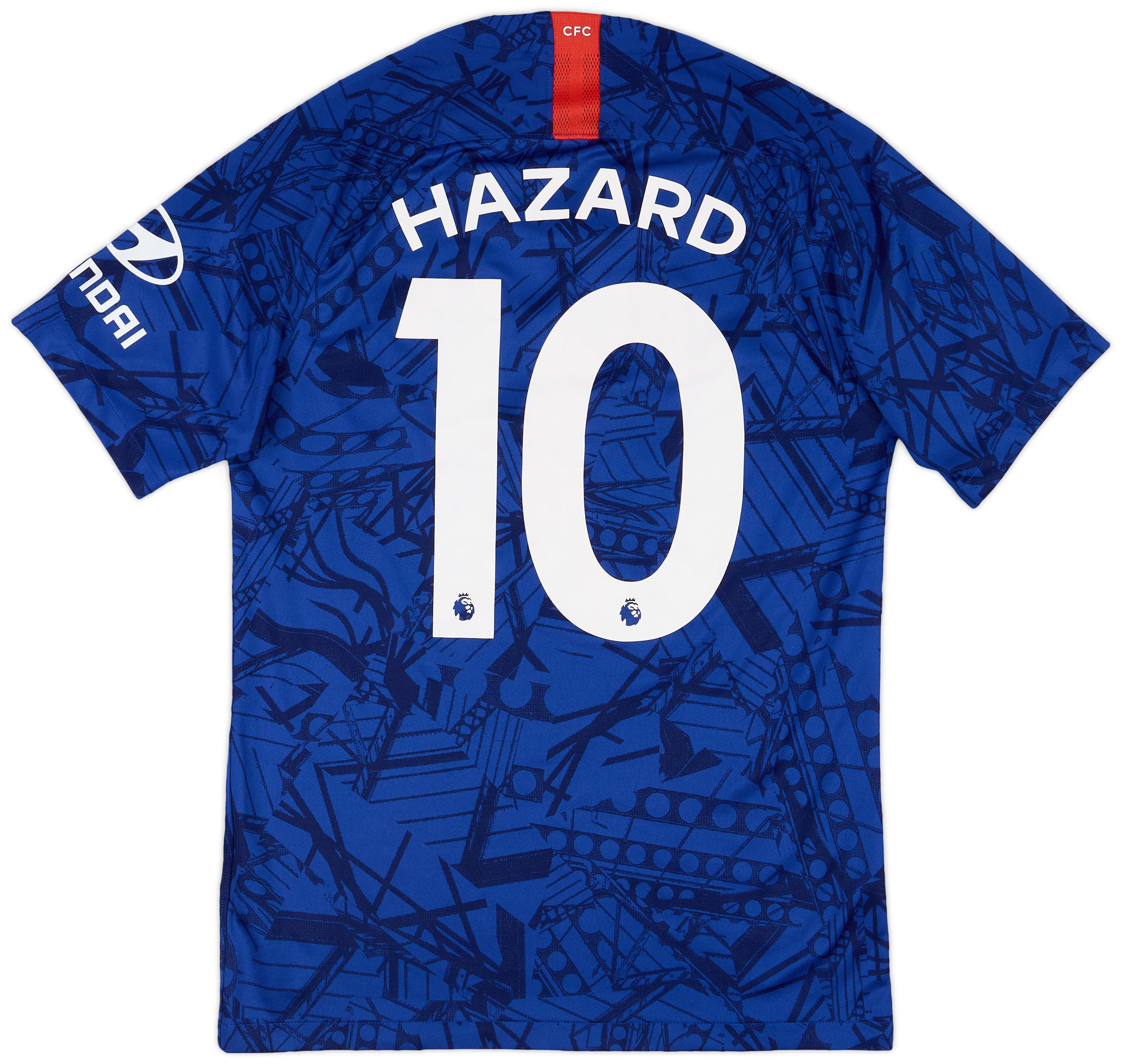 Chelsea HAZARD 10 シャツ 2019-20 Chelsea Home Shirt Hazard #10 - 9/10 - (S)