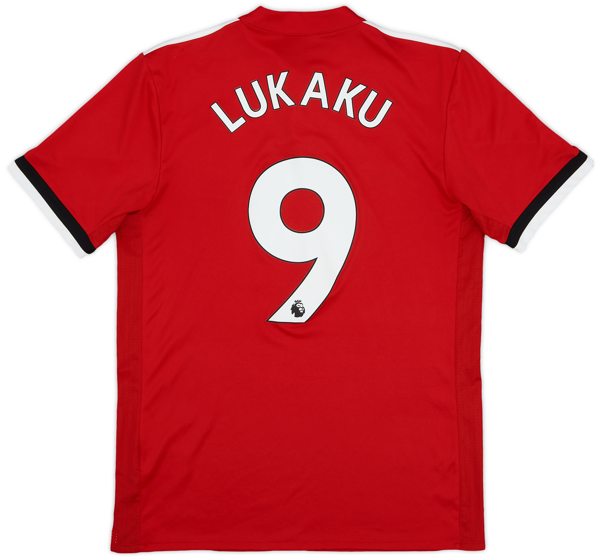 2017-18 Manchester United Home Shirt Lukaku #9 - 7/10 - (M)