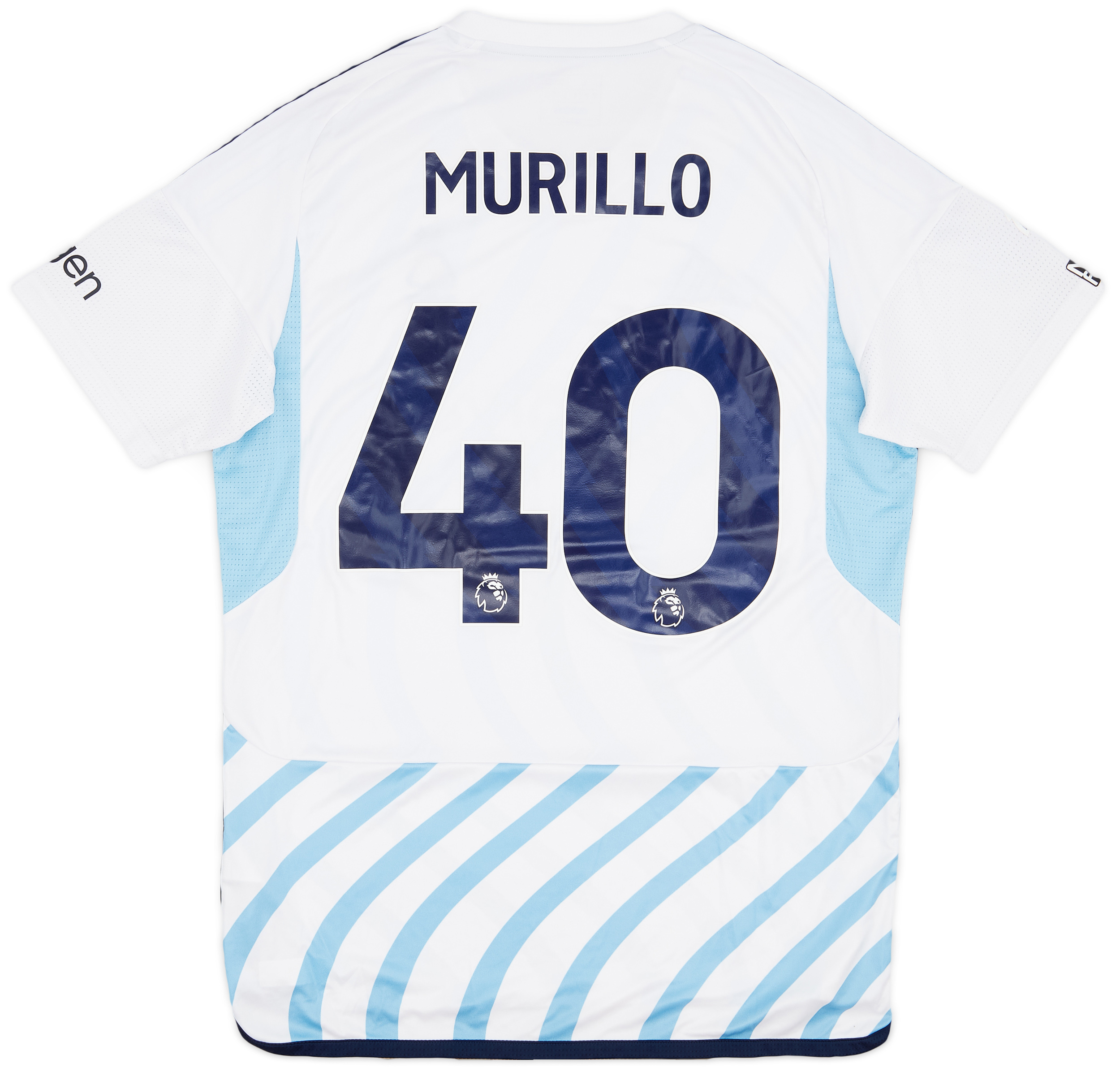 202324 Nottingham Forest Match Issue Away Shirt Murillo 40