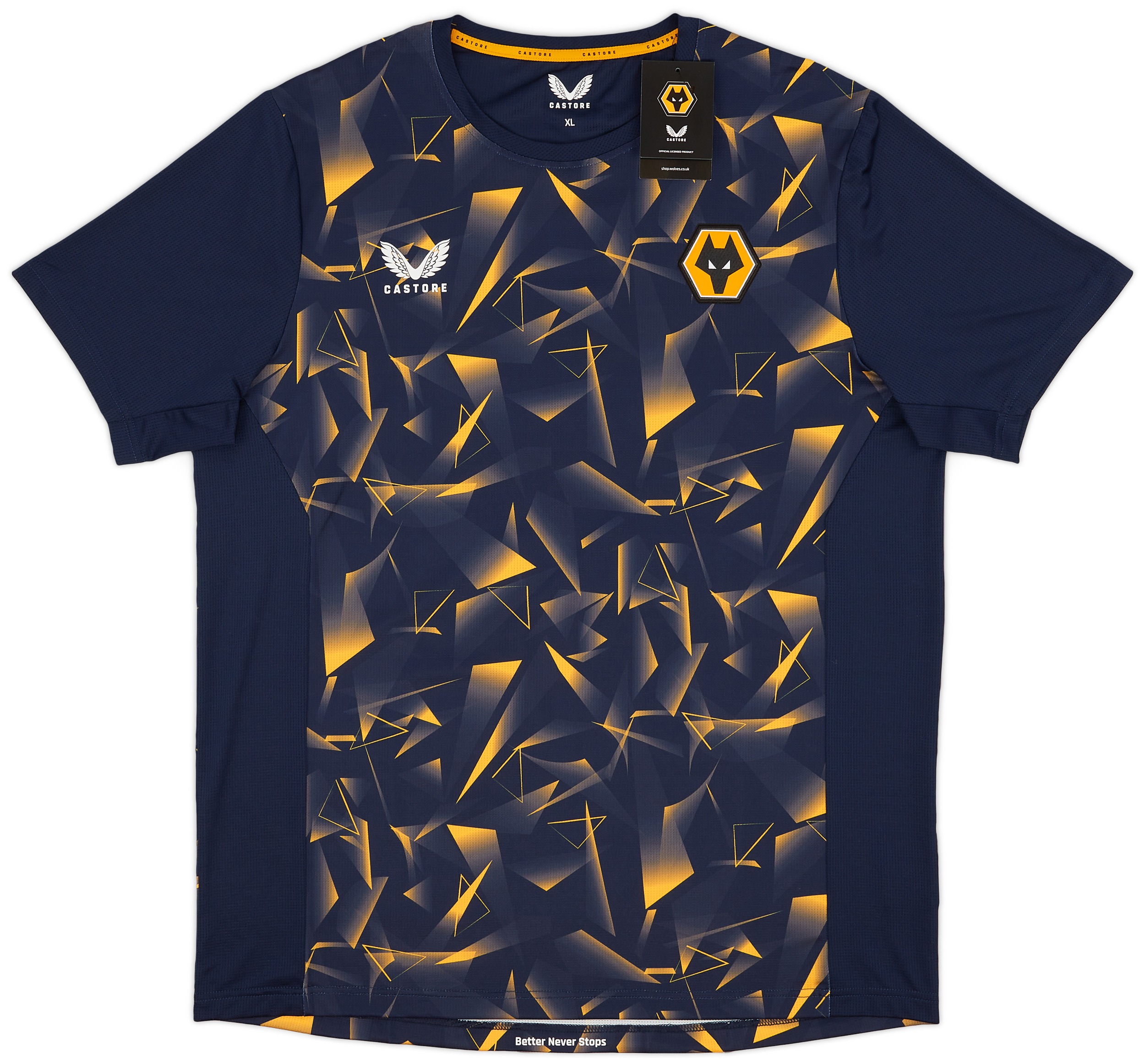 ま*ん様 Castore Wolves ONE PACK Mサイズ 練習着 2e2e82b001072d89541d91ef343321
