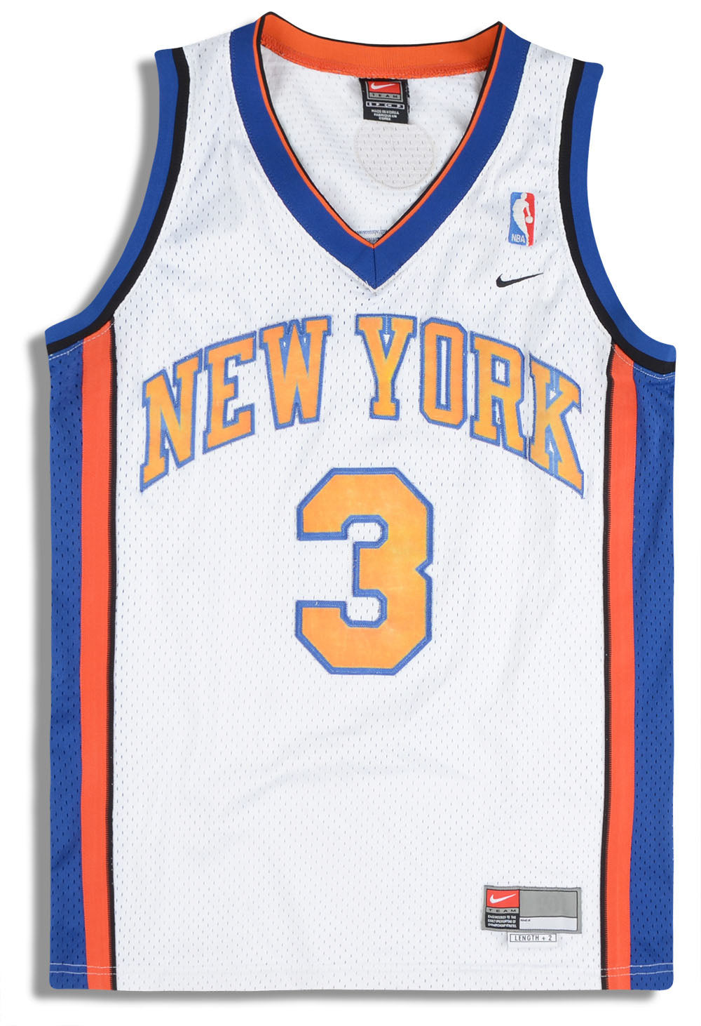 2004 New York Knicks Marbury #3 Nike Swingman Jersey (Home) S