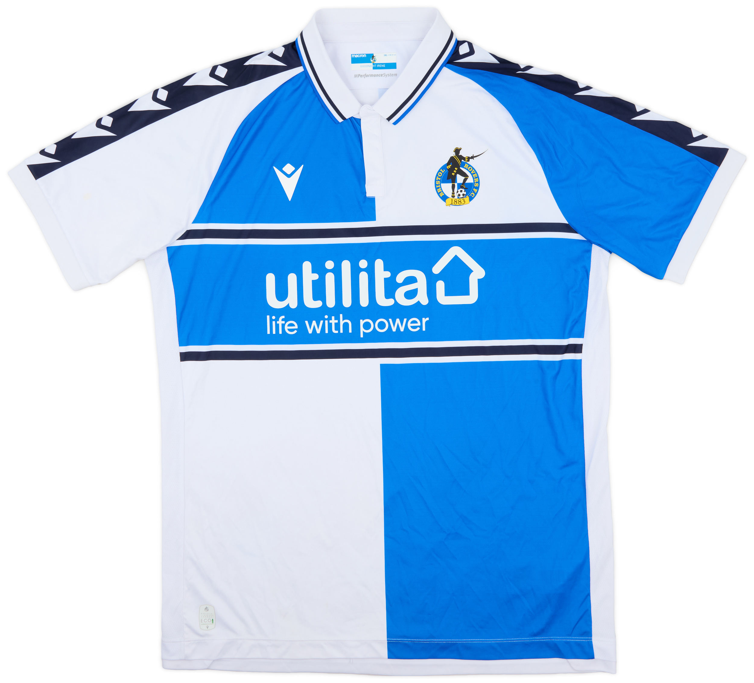 Maillot Extérieur Bristol Rovers 2005 - Taille 3XL Homme - Football Club Angleterre